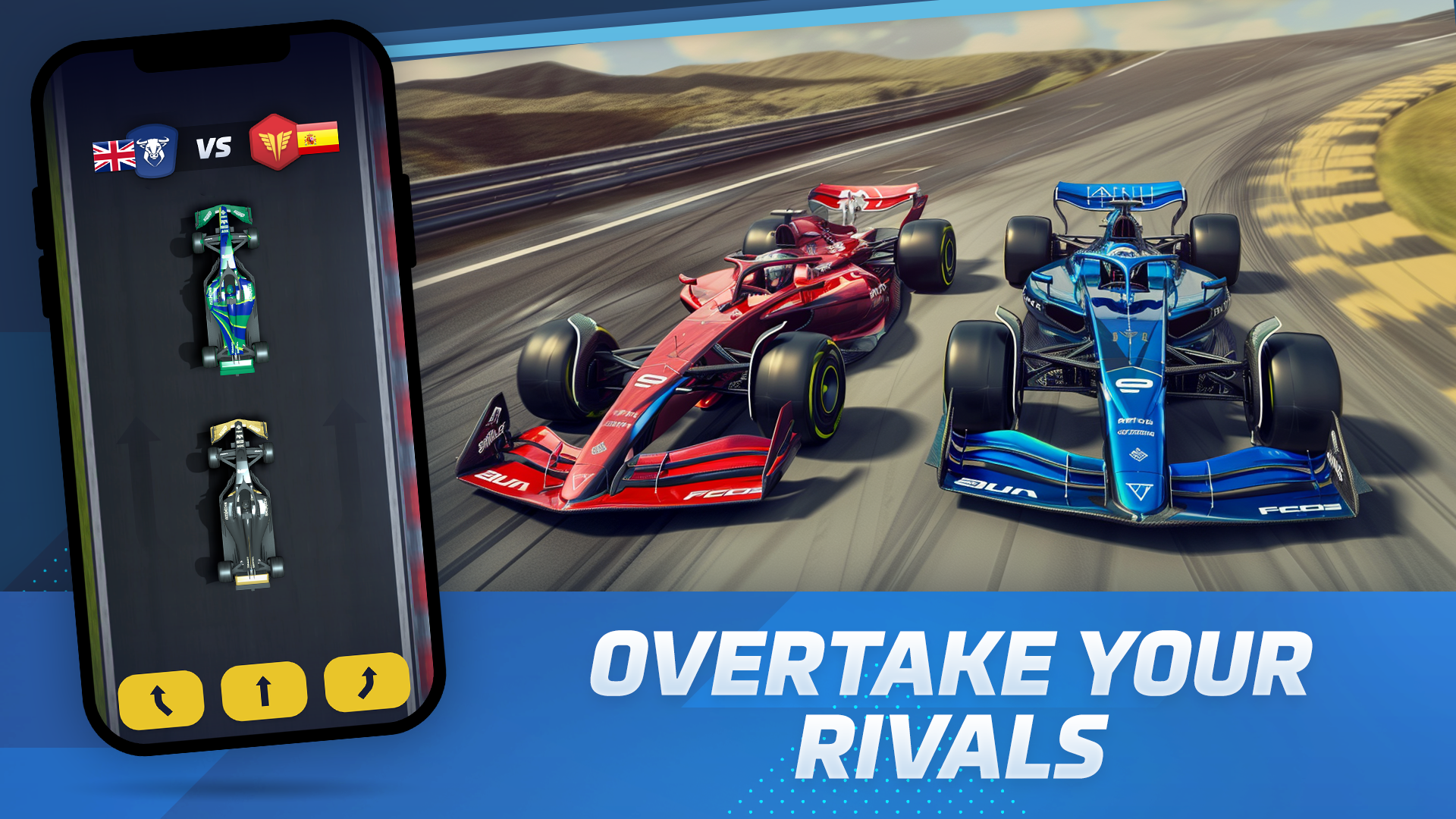 اسکرین شات 1 بازی Racing Rivals: Team Car Game