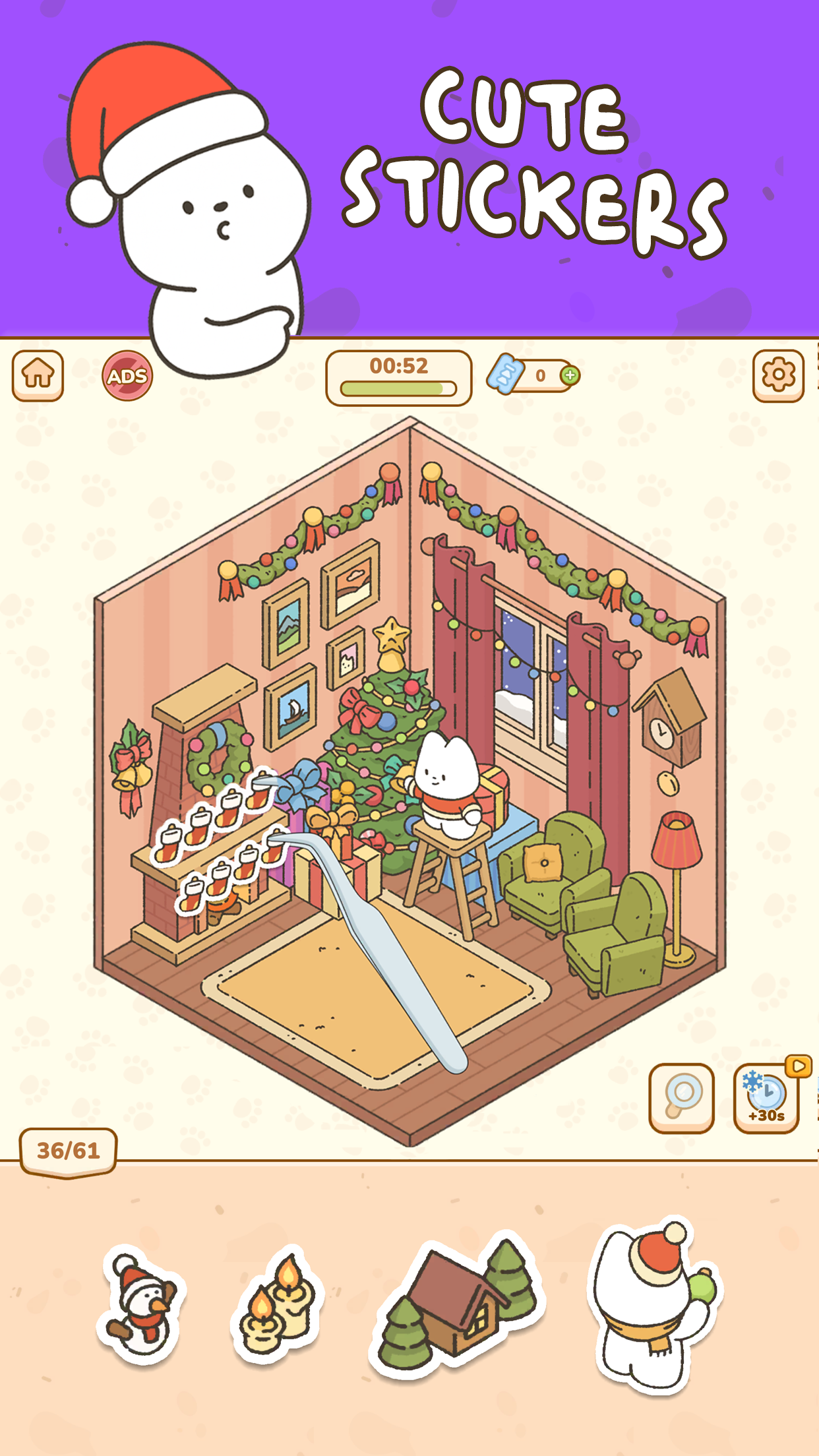 اسکرین شات 1 بازی My Sticker Room - Decor Game