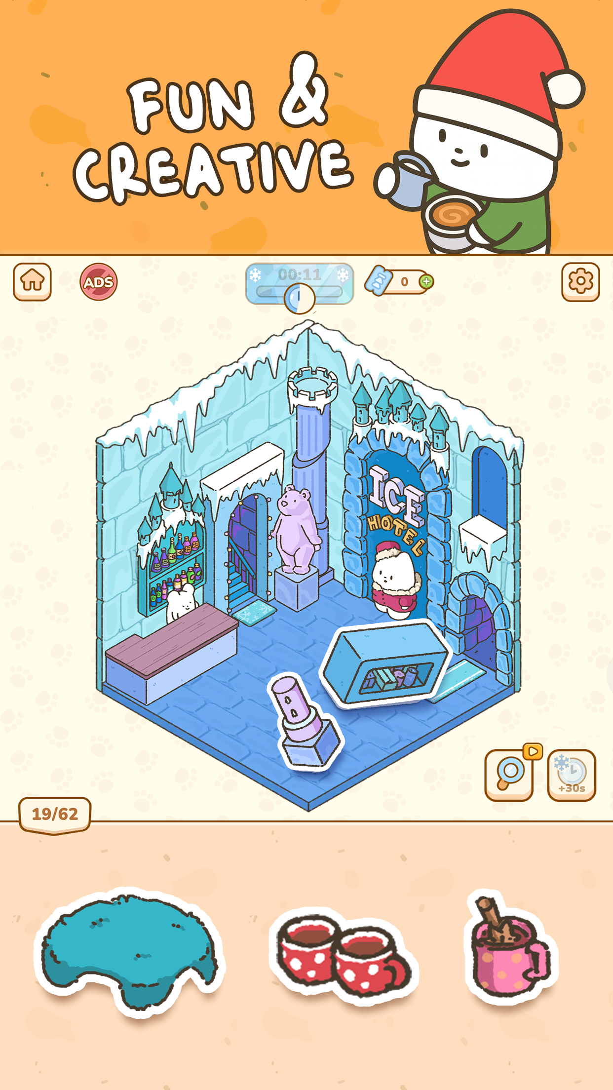 اسکرین شات 6 بازی My Sticker Room - Decor Game