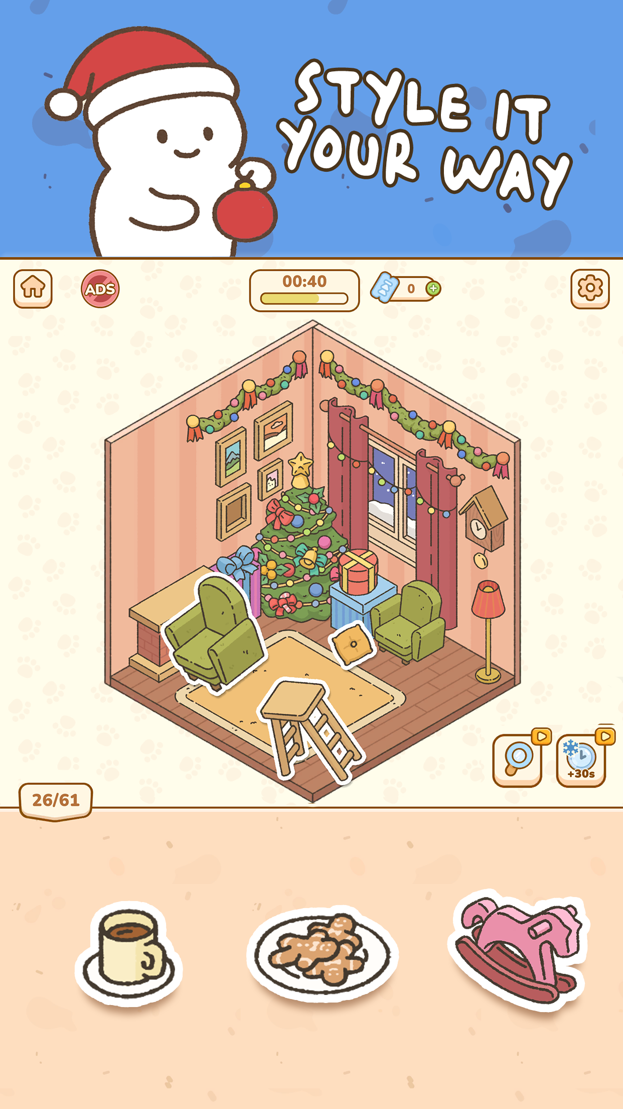 اسکرین شات 3 بازی My Sticker Room - Decor Game