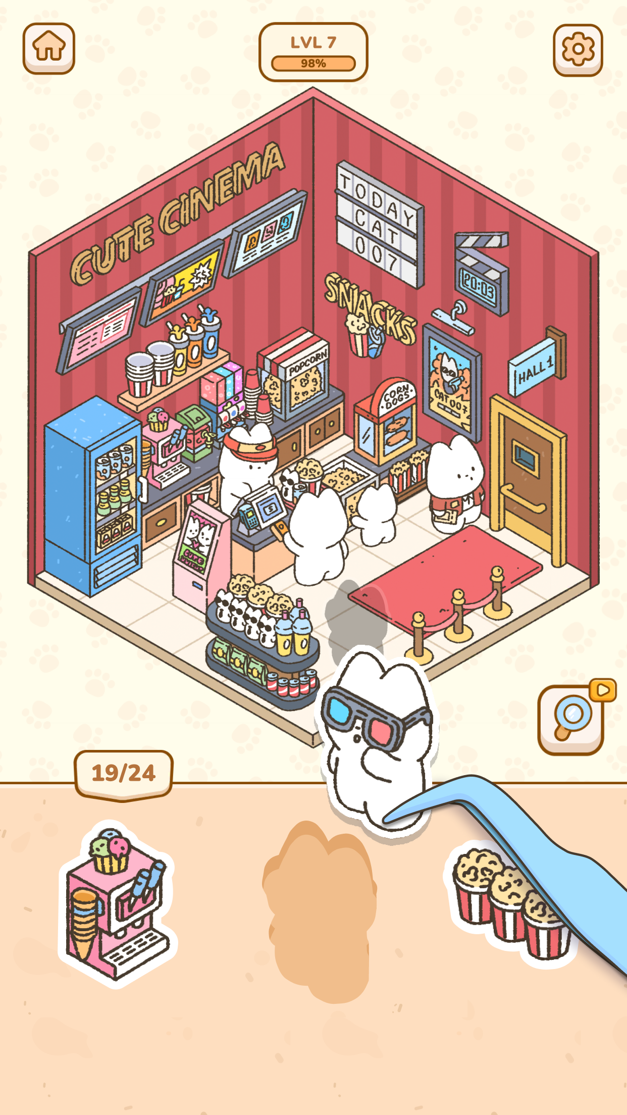 اسکرین شات 4 بازی My Sticker Room - Decor Game