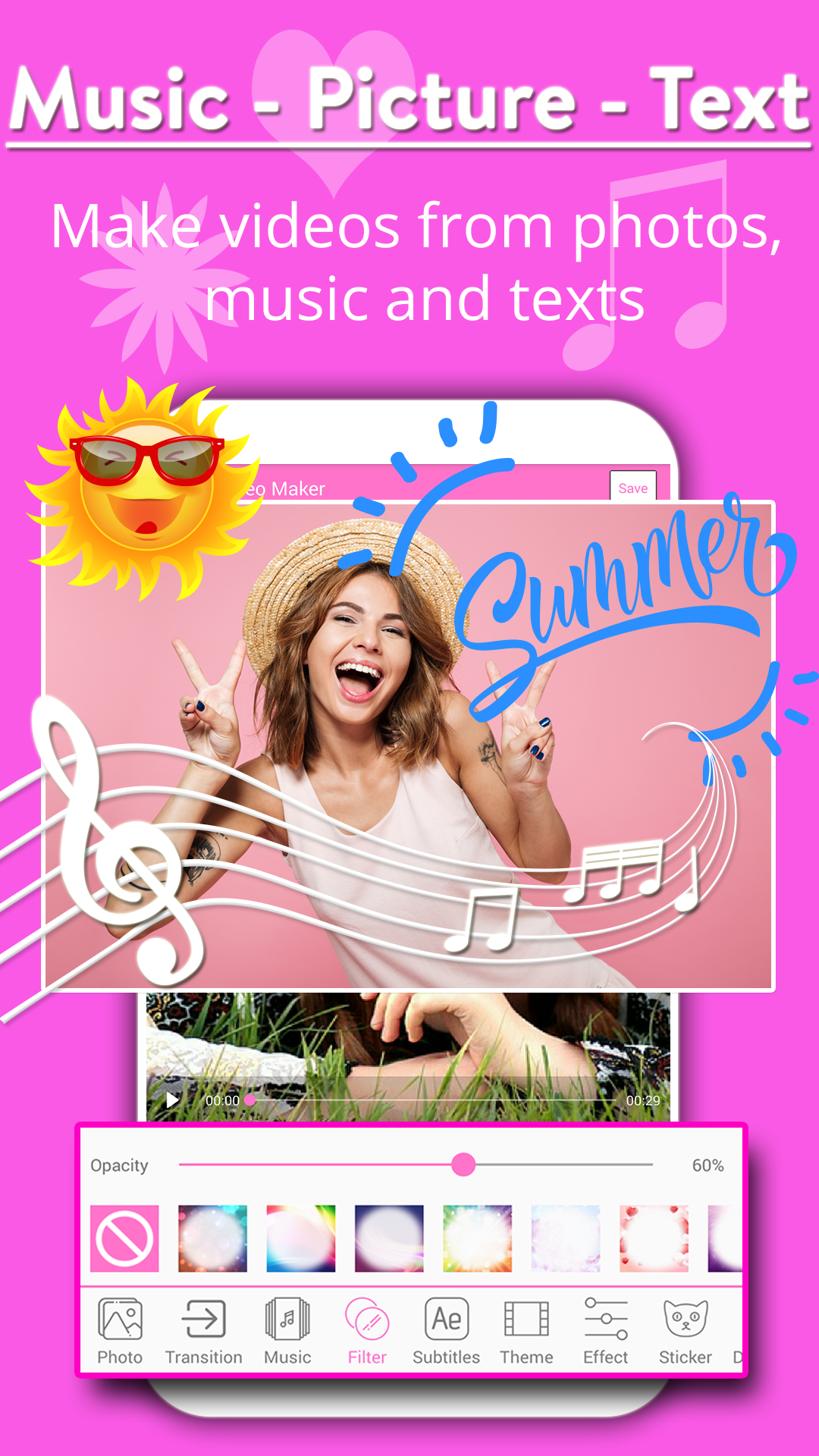 اسکرین شات 5 برنامه Video Slideshow Maker