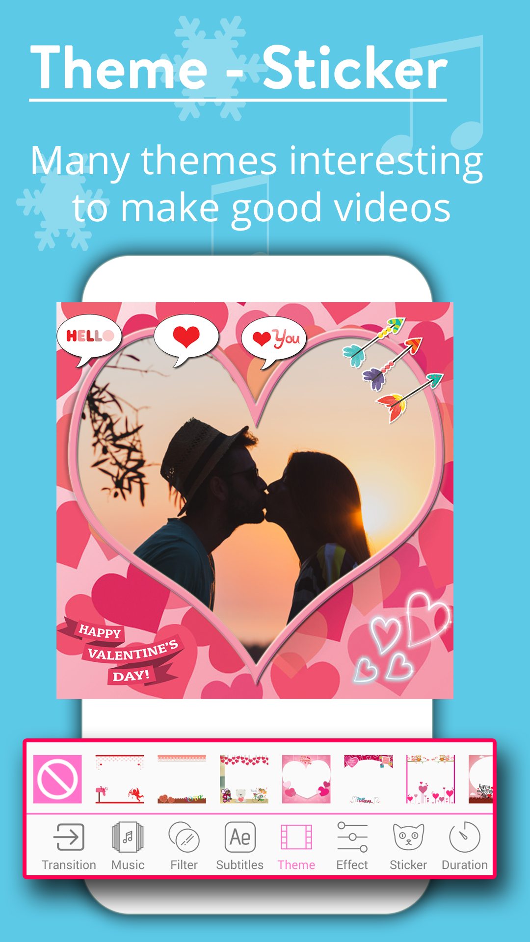 اسکرین شات 3 برنامه Video Slideshow Maker
