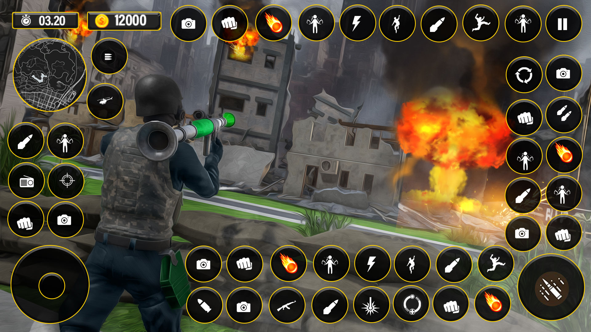 اسکرین شات 5 بازی FPS Commando Sniper Gun Games