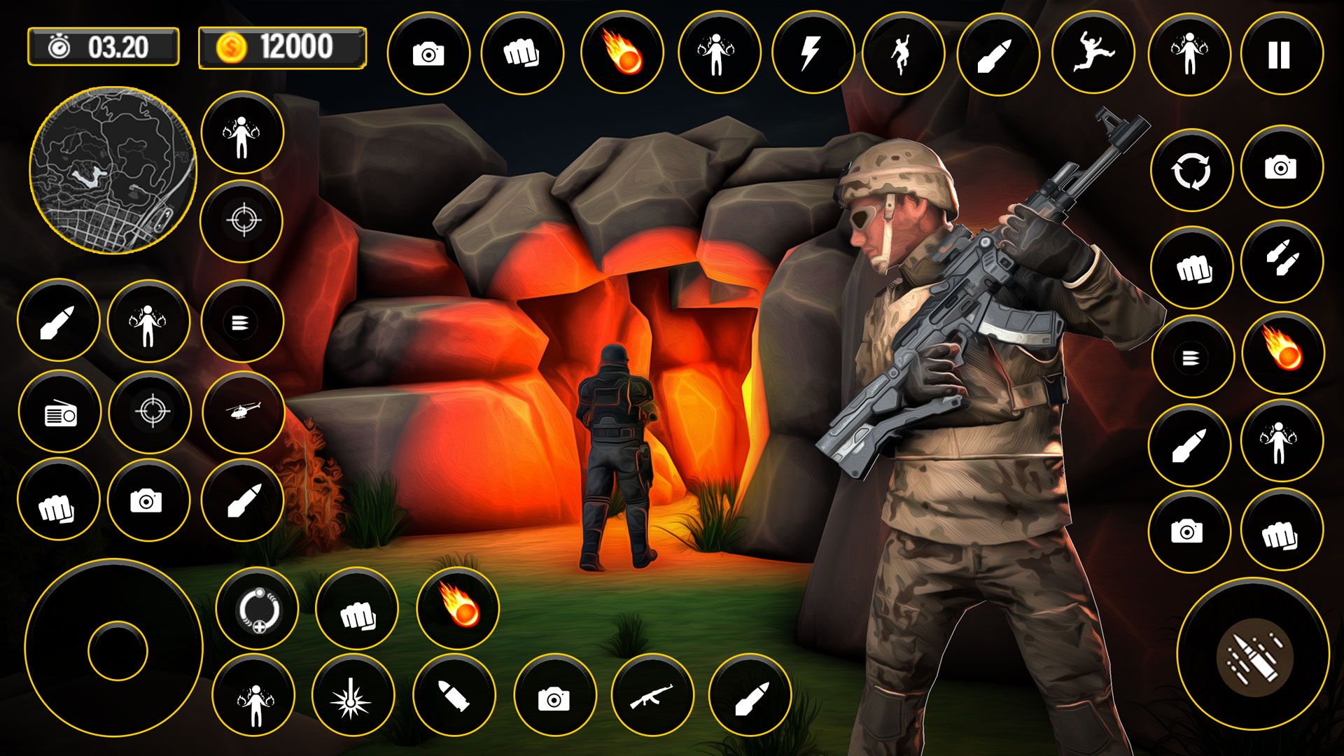 اسکرین شات 1 بازی FPS Commando Sniper Gun Games
