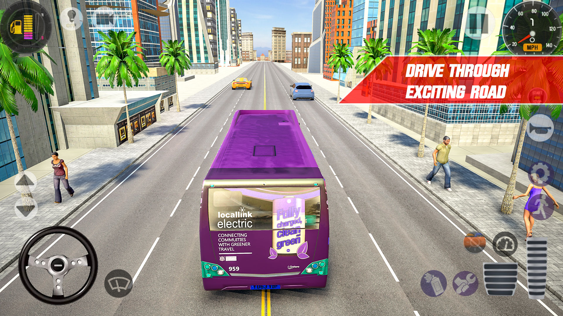 اسکرین شات 1 بازی Bus Games Bus Coach Simulator