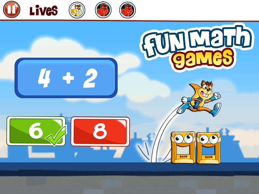 اسکرین شات 1 بازی Math Games for kids: addition