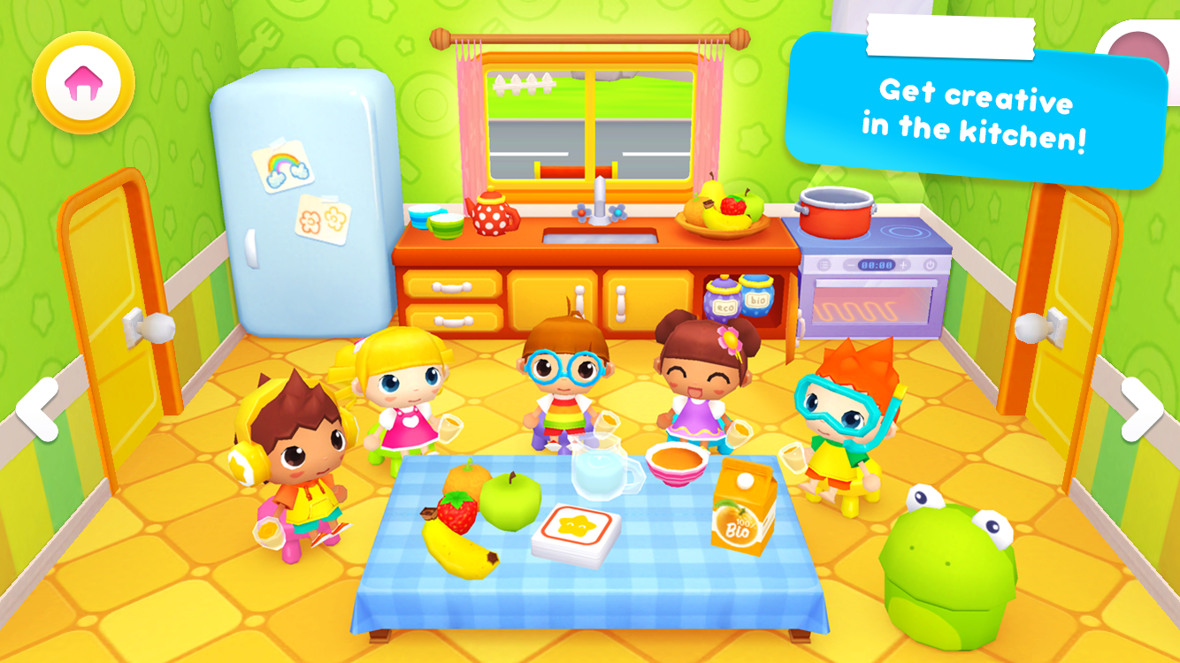 اسکرین شات 3 برنامه Happy Daycare Stories - School
