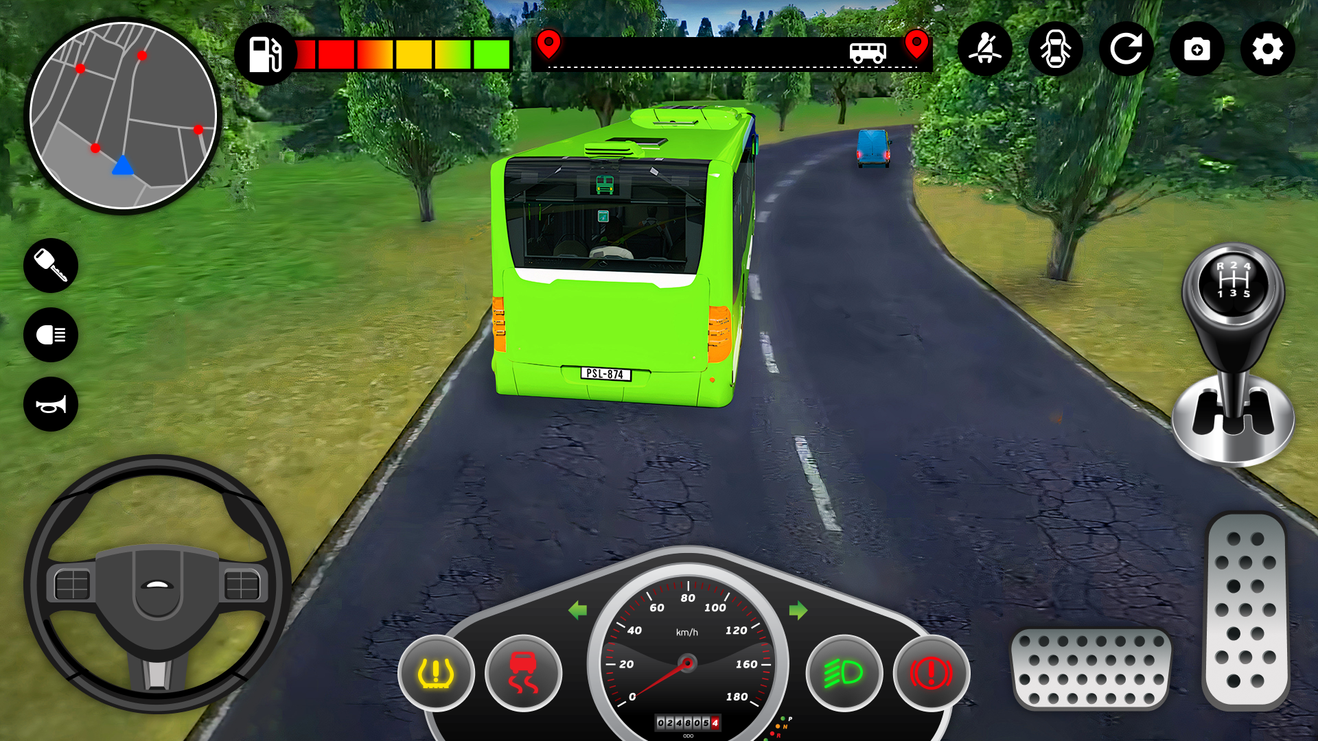 اسکرین شات 4 برنامه Bus Simulator: Coach Bus Game
