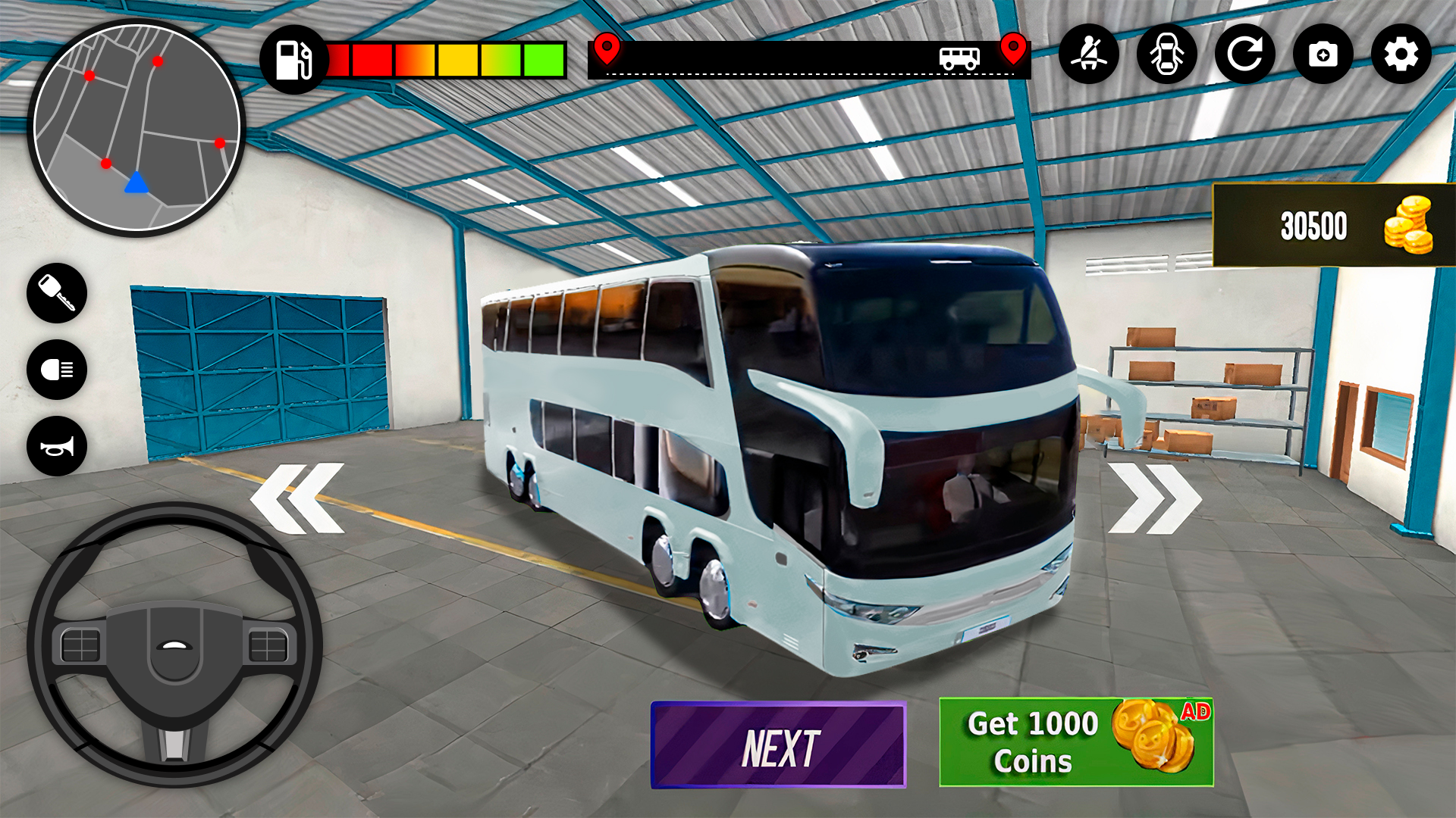 اسکرین شات 5 برنامه Bus Simulator: Coach Bus Game