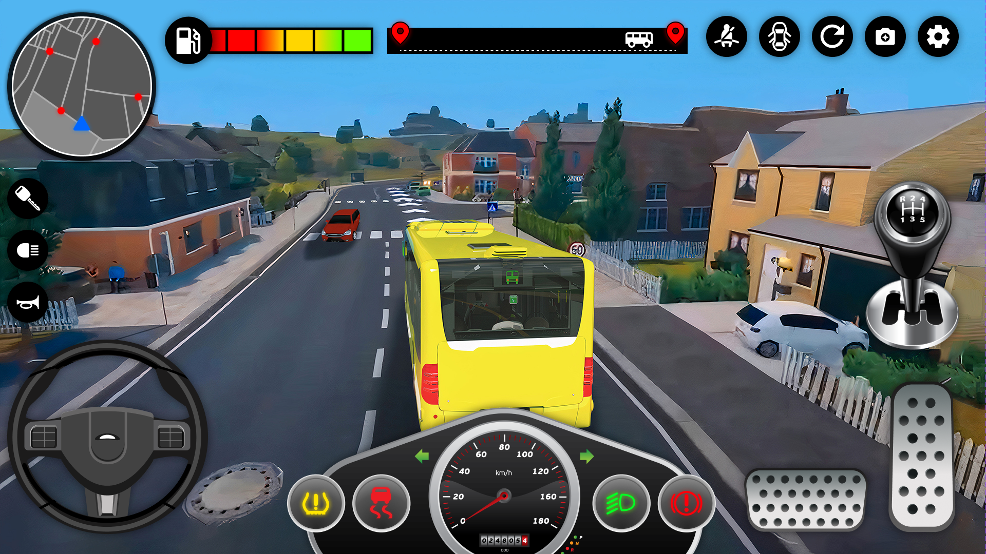 اسکرین شات 3 برنامه Bus Simulator: Coach Bus Game