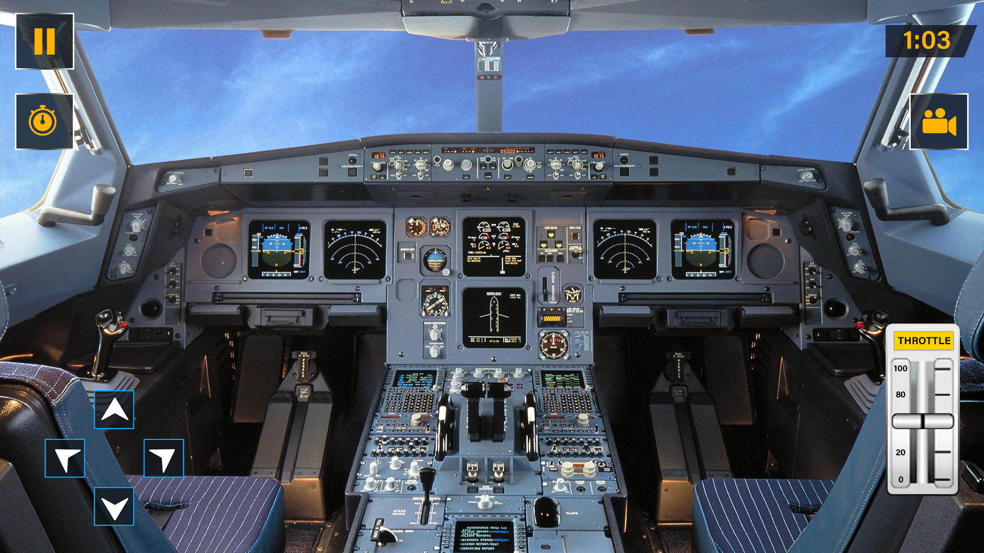 اسکرین شات 2 بازی Pilot Flight Simulator Offline
