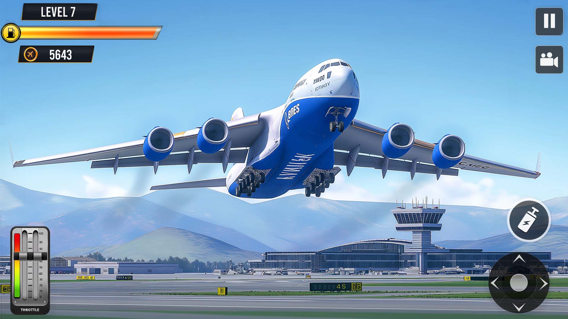 اسکرین شات 1 بازی Pilot Flight Simulator Offline