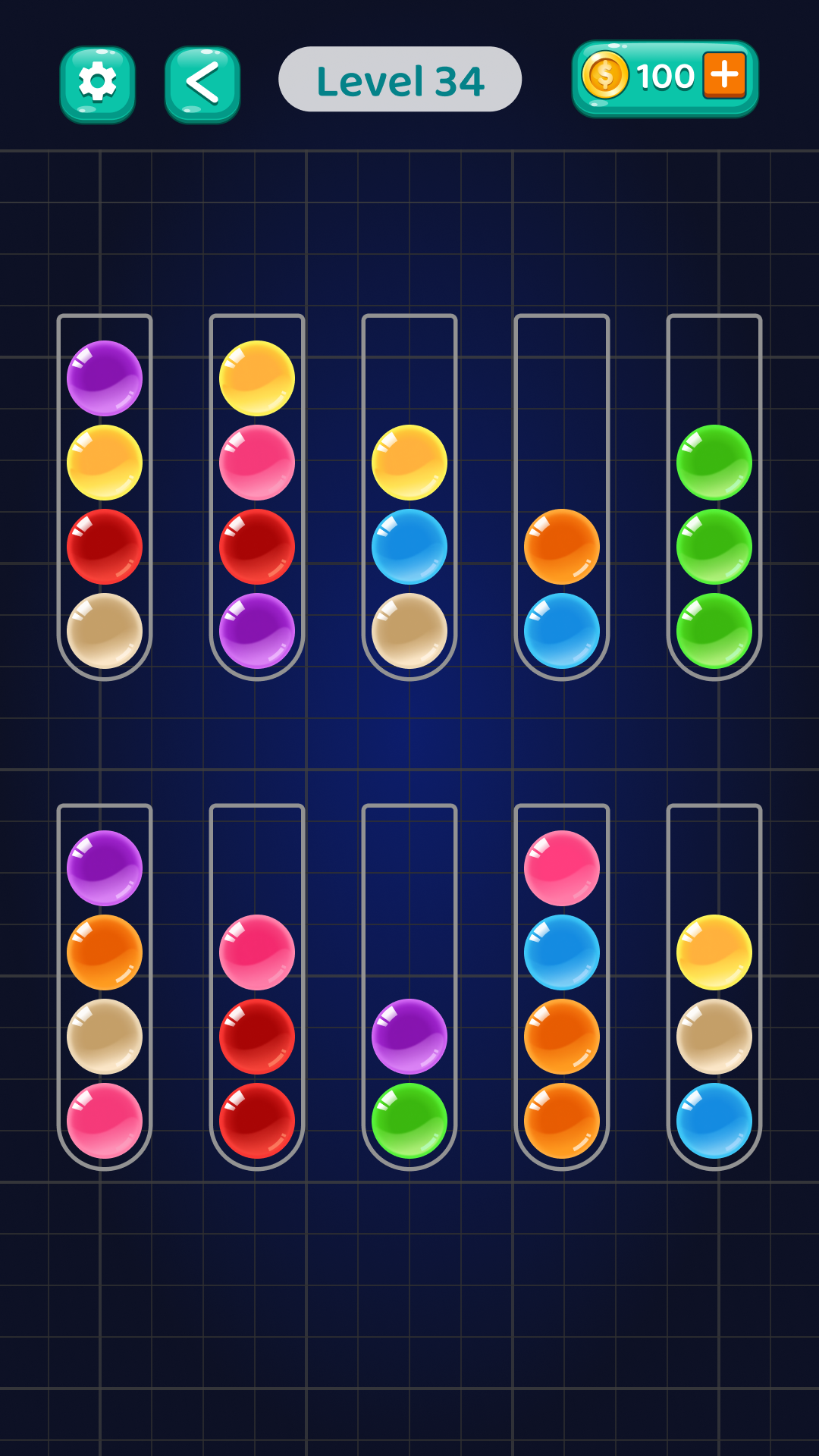 اسکرین شات 4 بازی Ball Sort Puz - Color Game