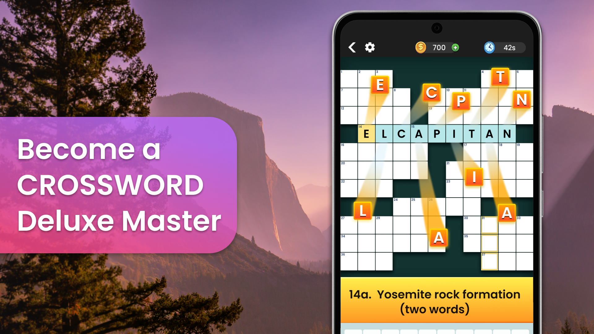 اسکرین شات 2 بازی Crossword Deluxe: Word Puzzles