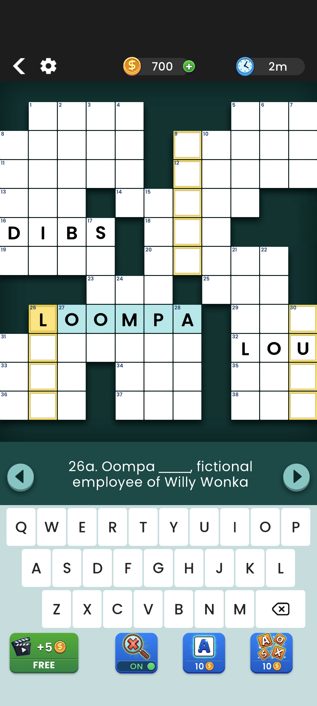 اسکرین شات 7 بازی Crossword Deluxe: Word Puzzles