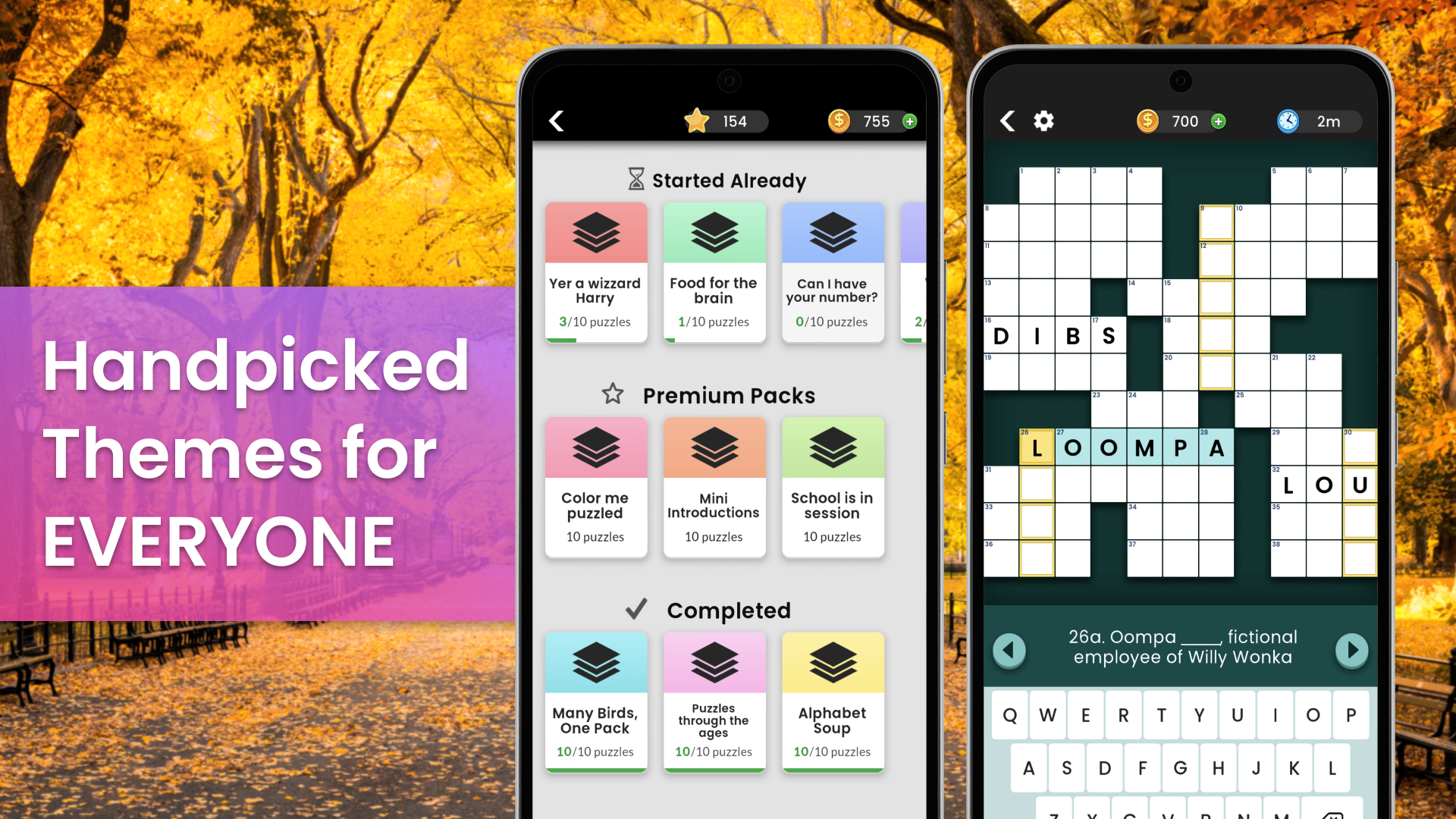 اسکرین شات 5 بازی Crossword Deluxe: Word Puzzles