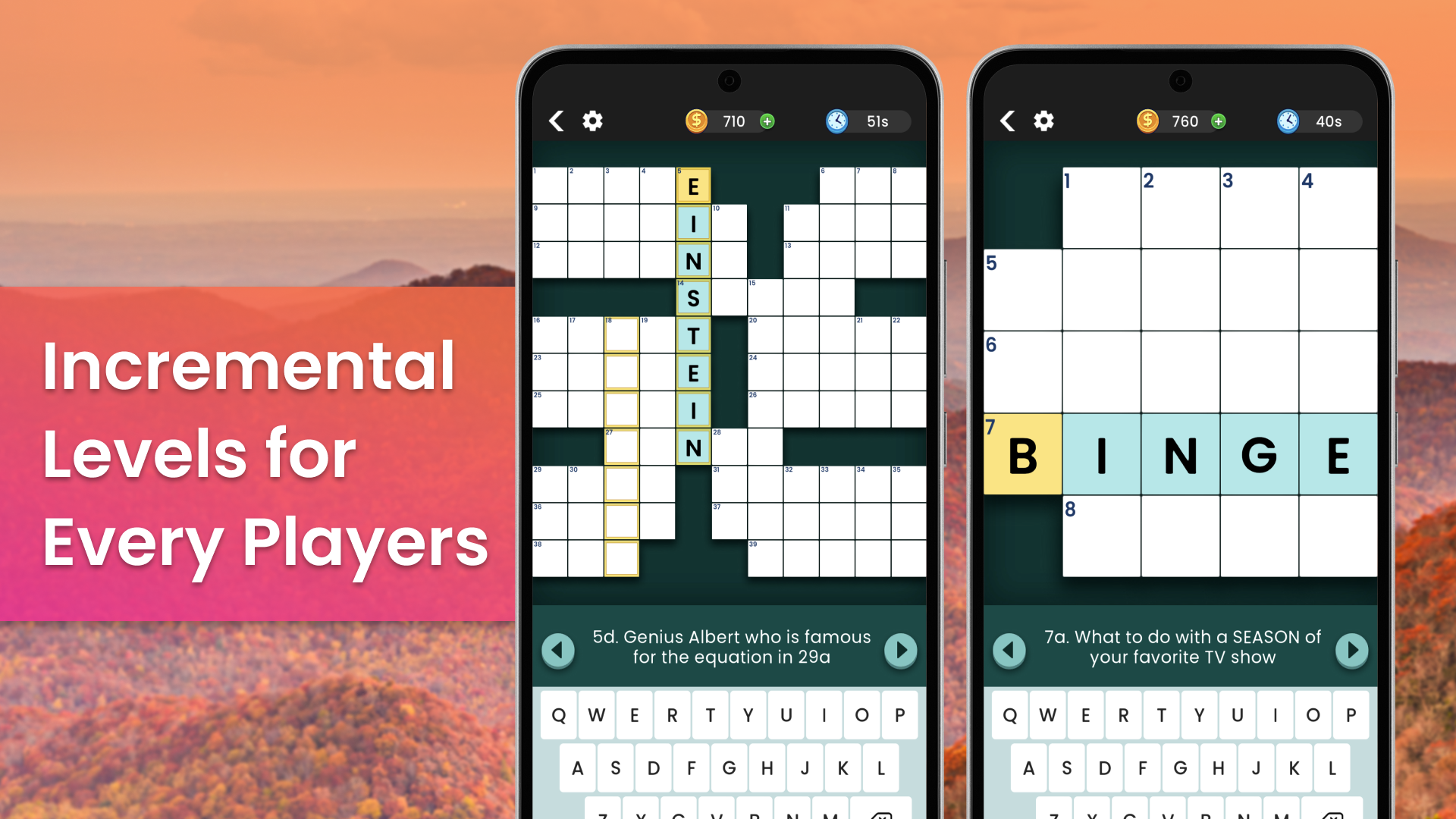 اسکرین شات 4 بازی Crossword Deluxe: Word Puzzles