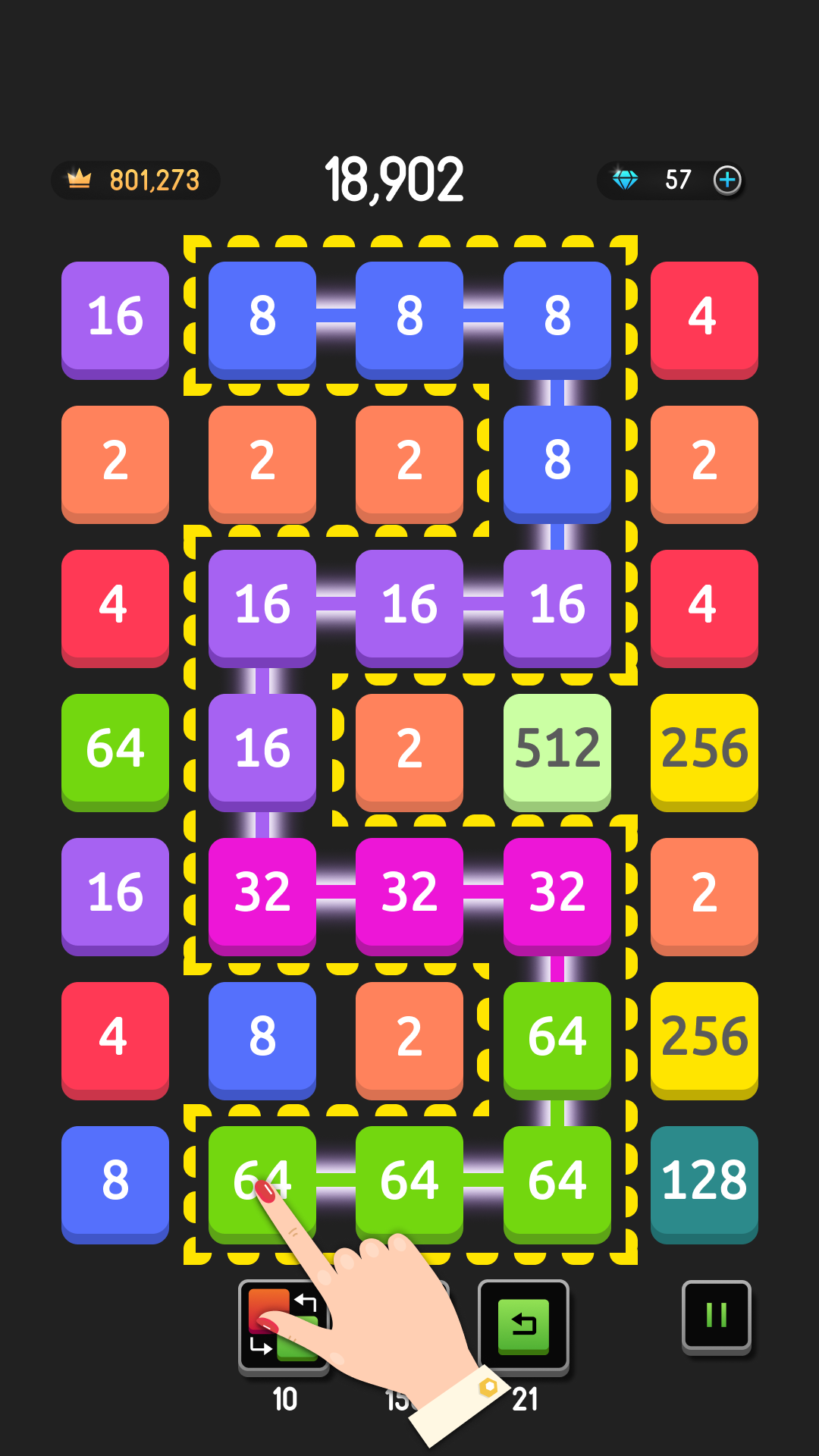 اسکرین شات 4 بازی 2248 - Number Link Puzzle Game