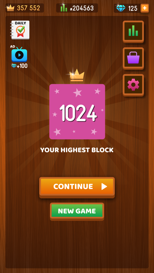 اسکرین شات 4 بازی Num Block: 2048 Number Merge