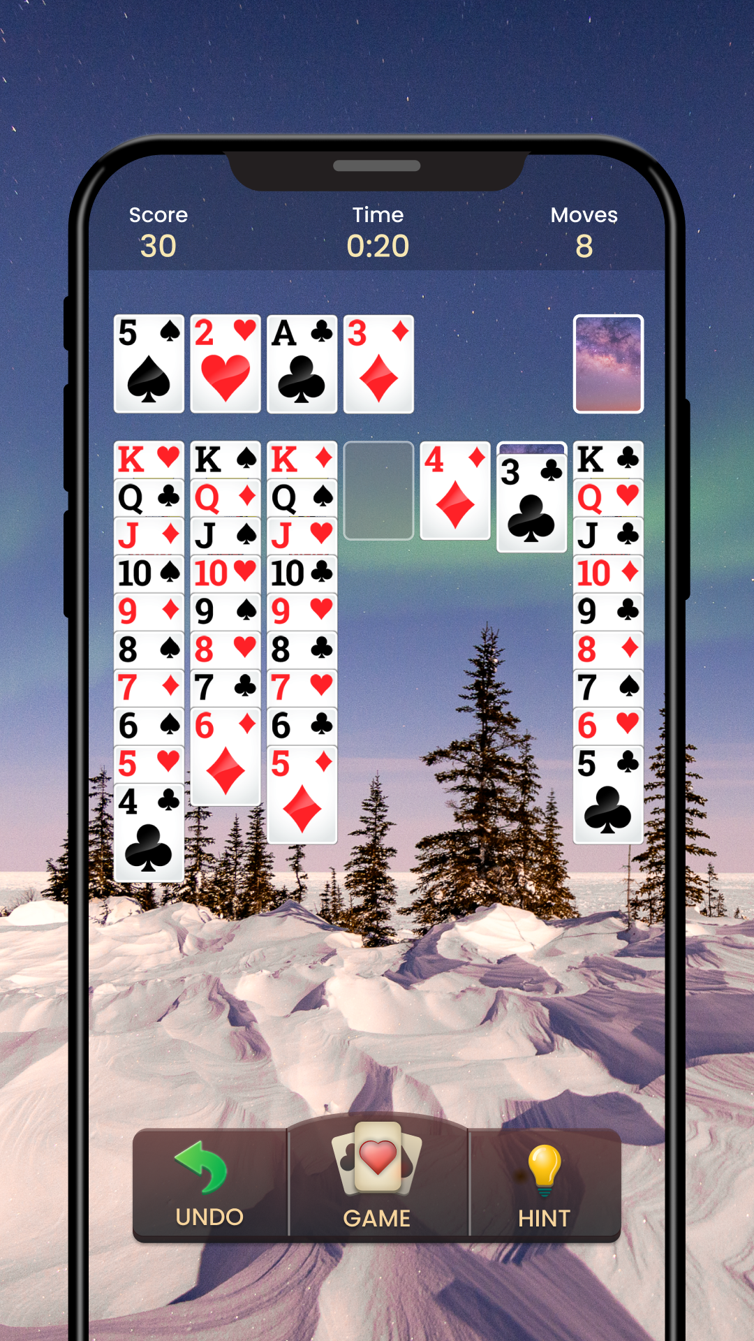 اسکرین شات 8 بازی Solitaire - Classic Card Game