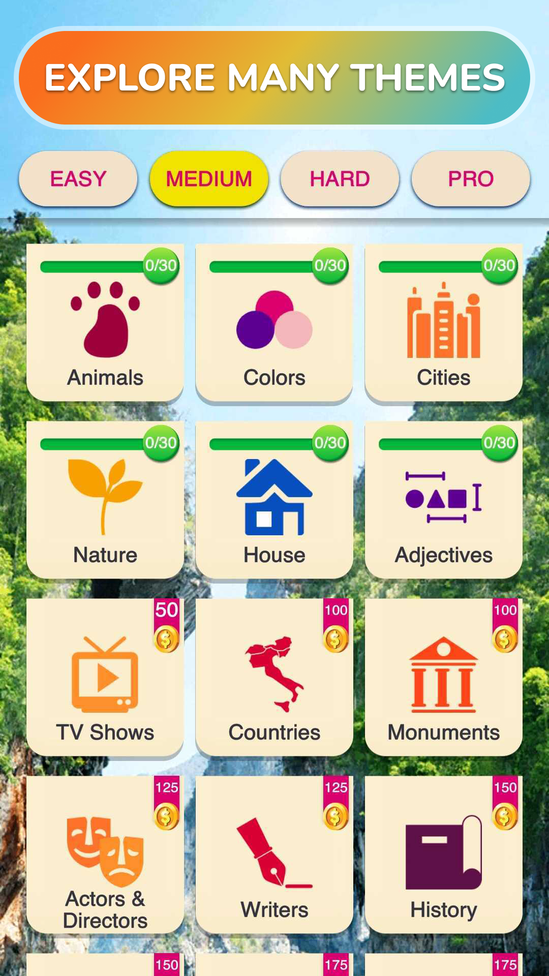 اسکرین شات 4 بازی Word Search - Word Puzzle Game