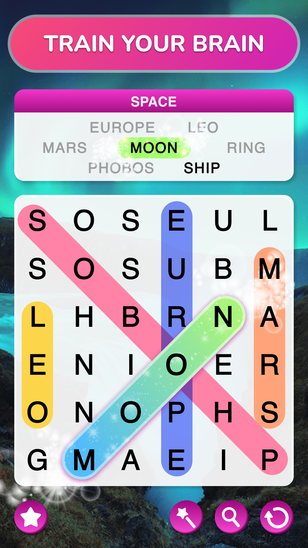 اسکرین شات 2 بازی Word Search - Word Puzzle Game