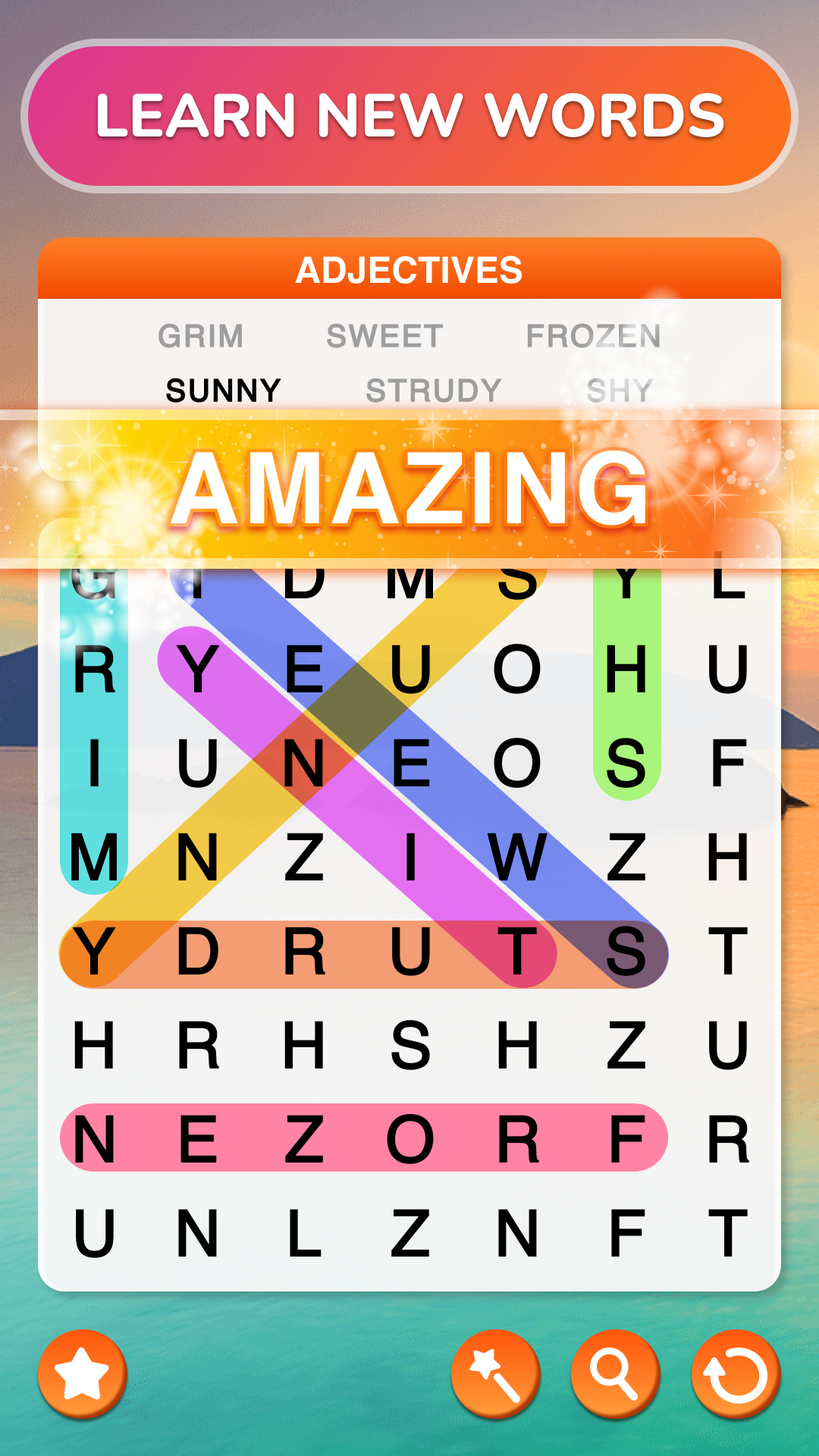 اسکرین شات 3 بازی Word Search - Word Puzzle Game