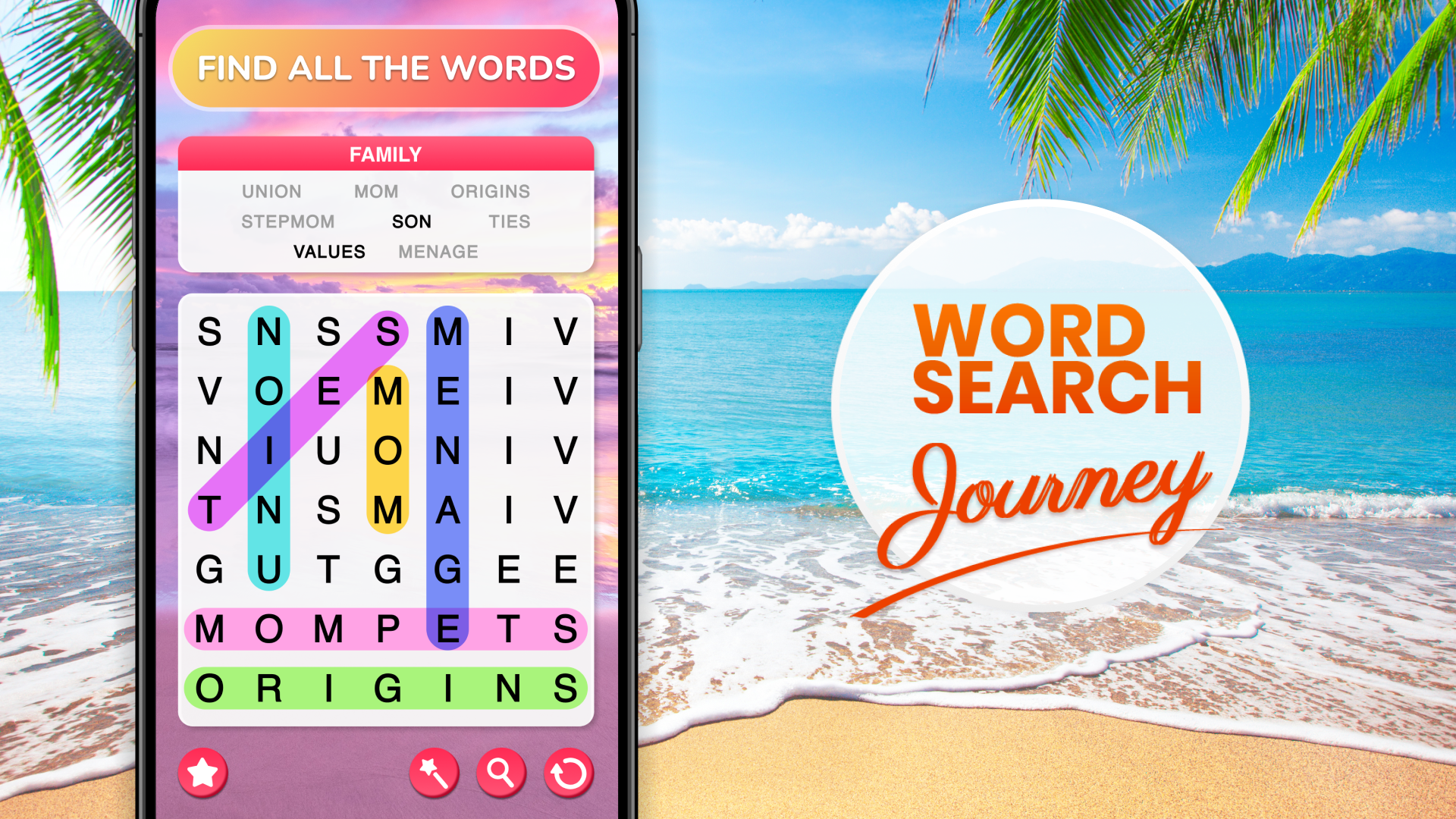 اسکرین شات 7 بازی Word Search - Word Puzzle Game