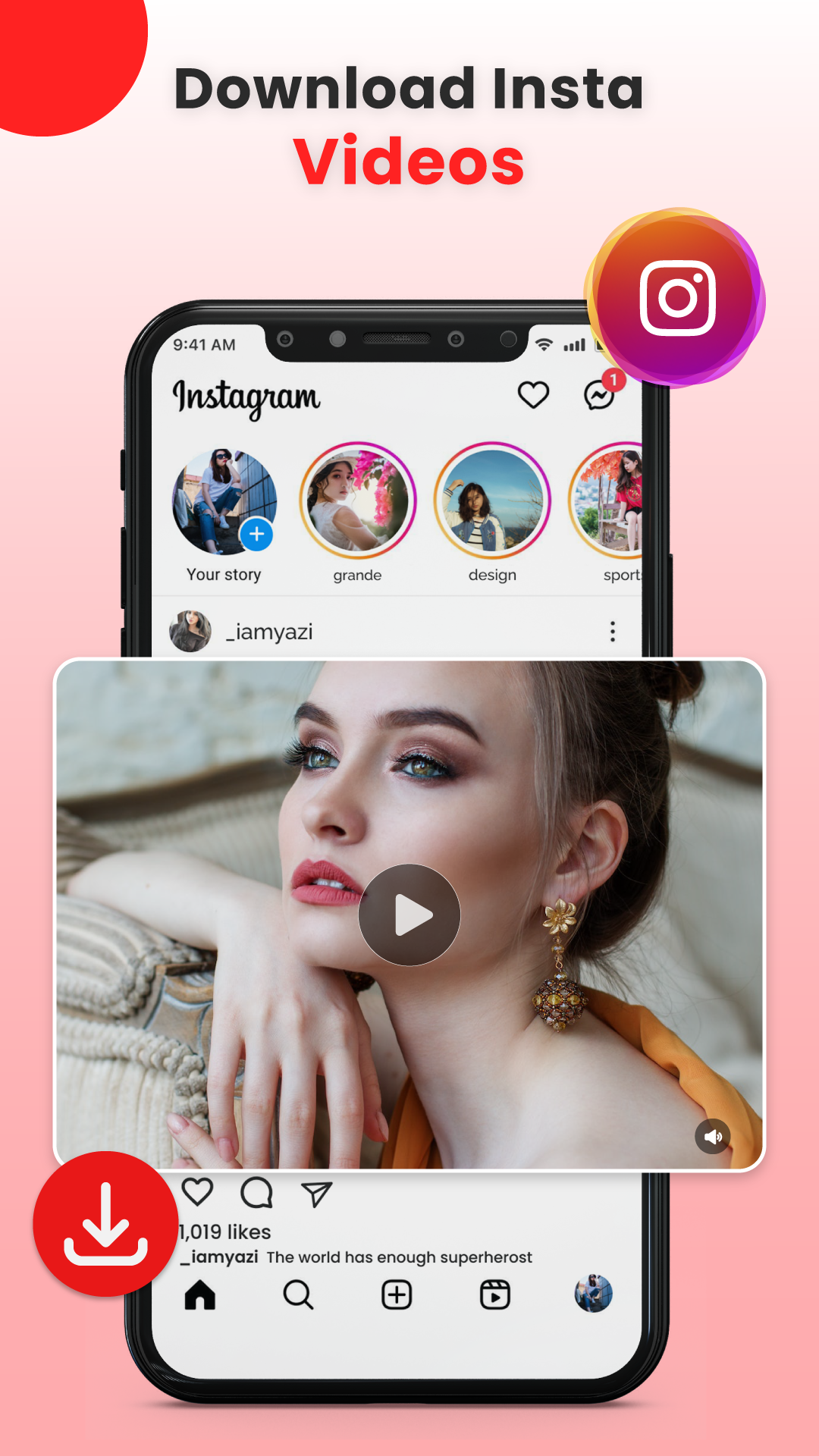 اسکرین شات 2 برنامه Music & Video Downloader HD