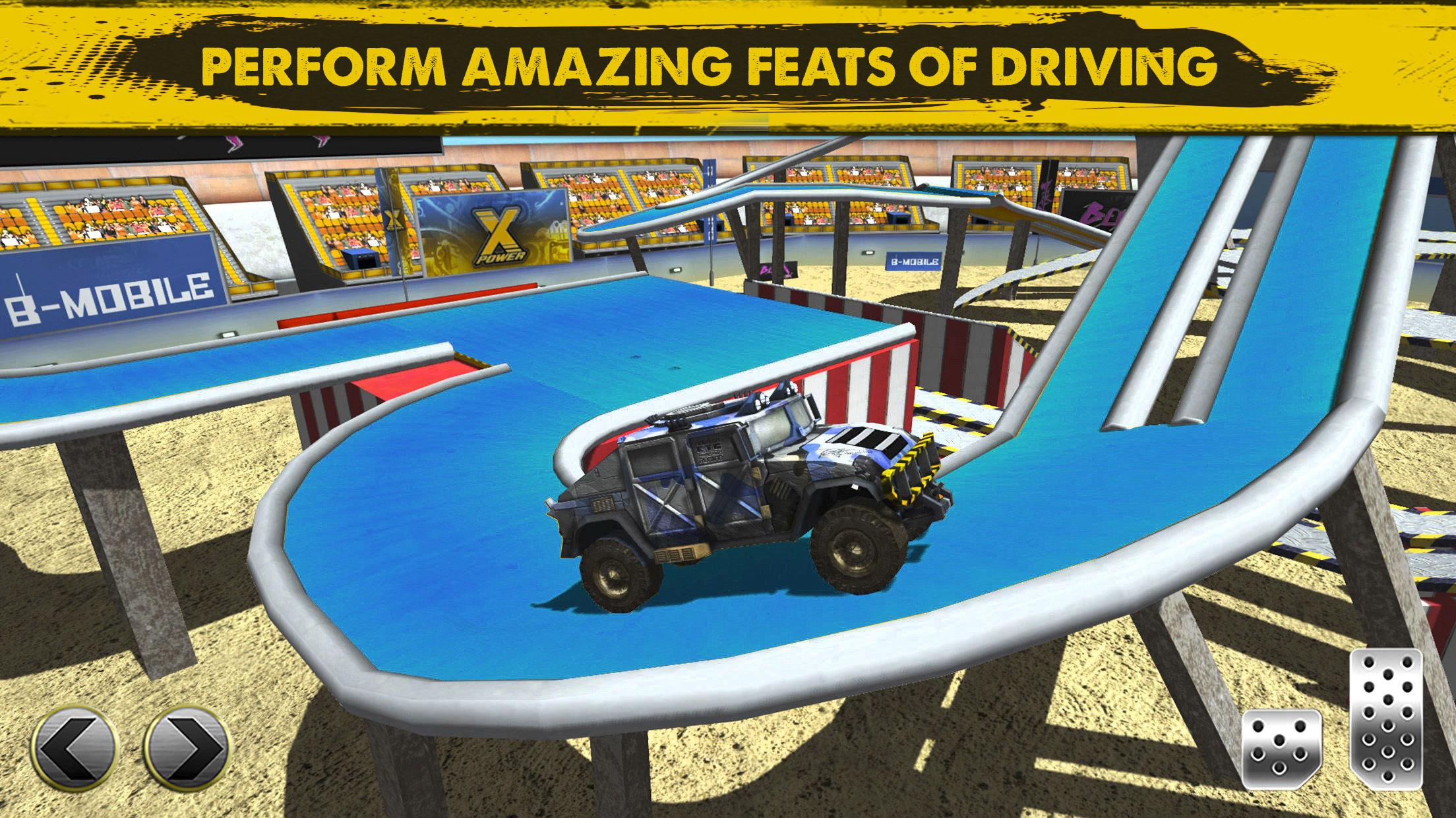 اسکرین شات 4 بازی 3D Monster Truck Parking Game