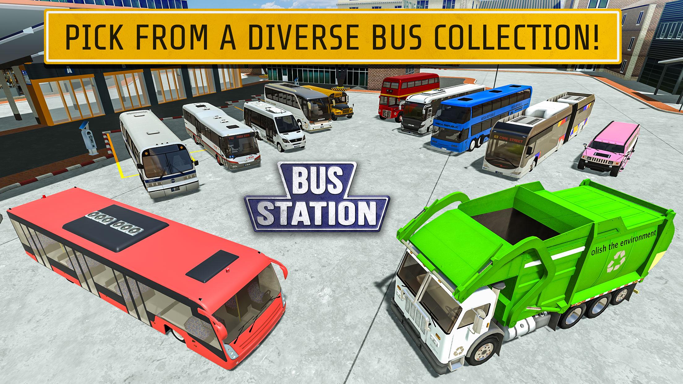 اسکرین شات 5 بازی Bus Station: Learn to Drive!