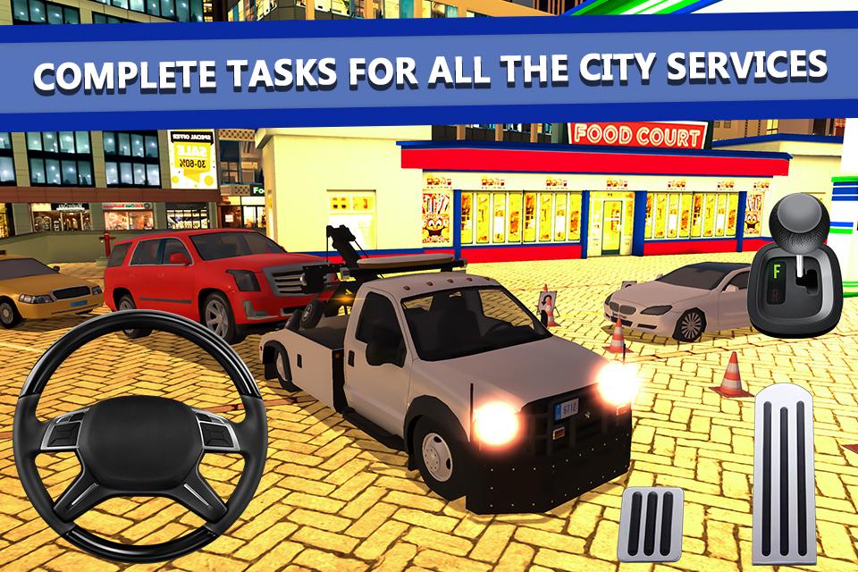 اسکرین شات 3 بازی Emergency Driver Sim: City Her