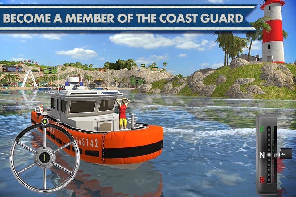 اسکرین شات 1 بازی Coast Guard: Beach Rescue Team