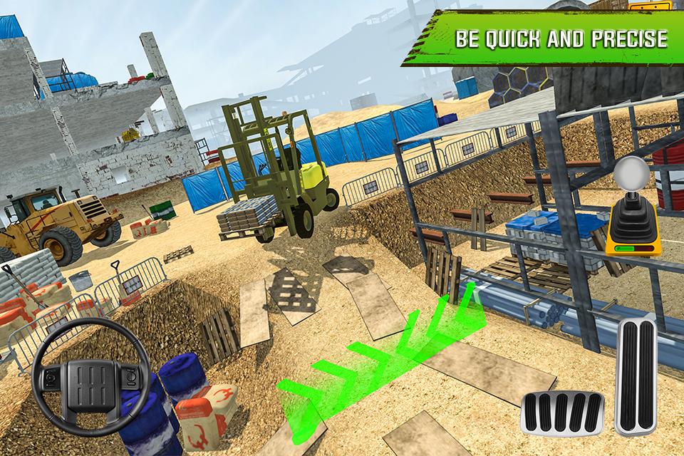 اسکرین شات 4 بازی Construction Site Truck Driver