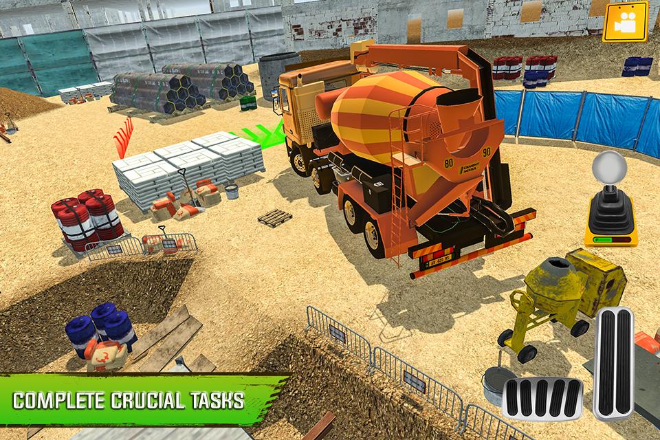 اسکرین شات 2 بازی Construction Site Truck Driver