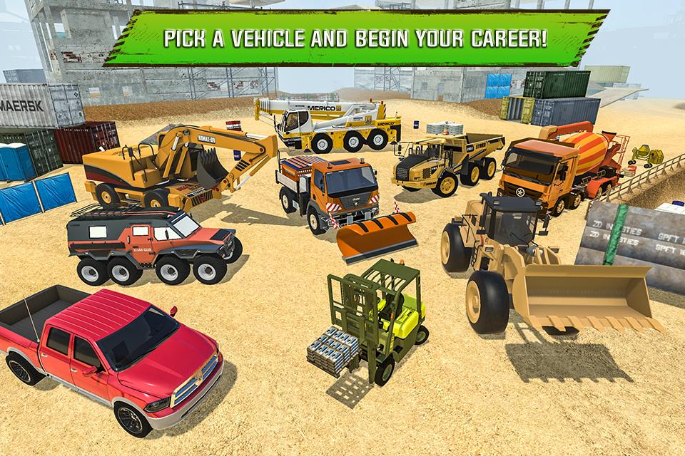 اسکرین شات 5 بازی Construction Site Truck Driver