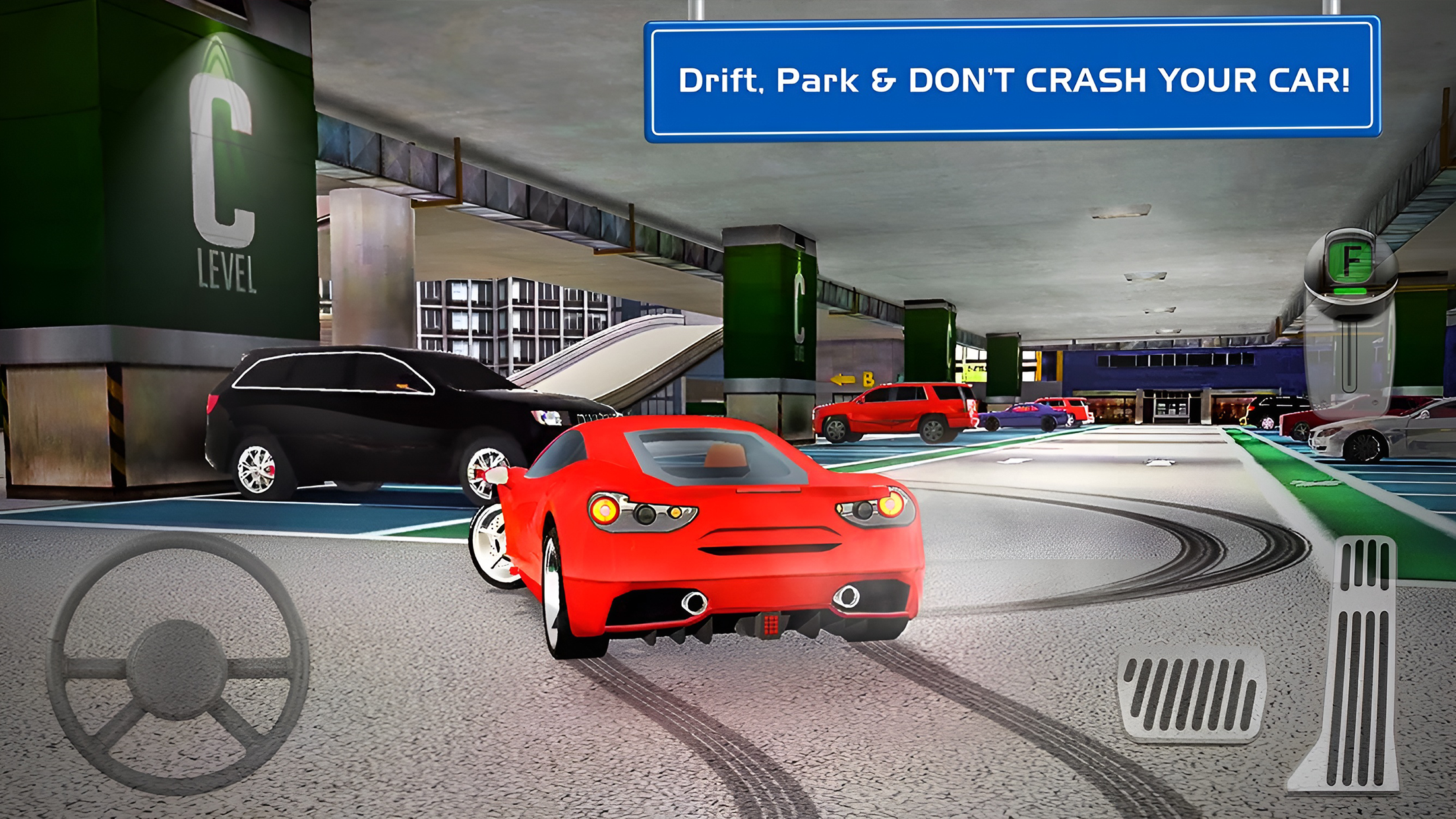 اسکرین شات 4 بازی Multi Level 7 Car Parking Sim