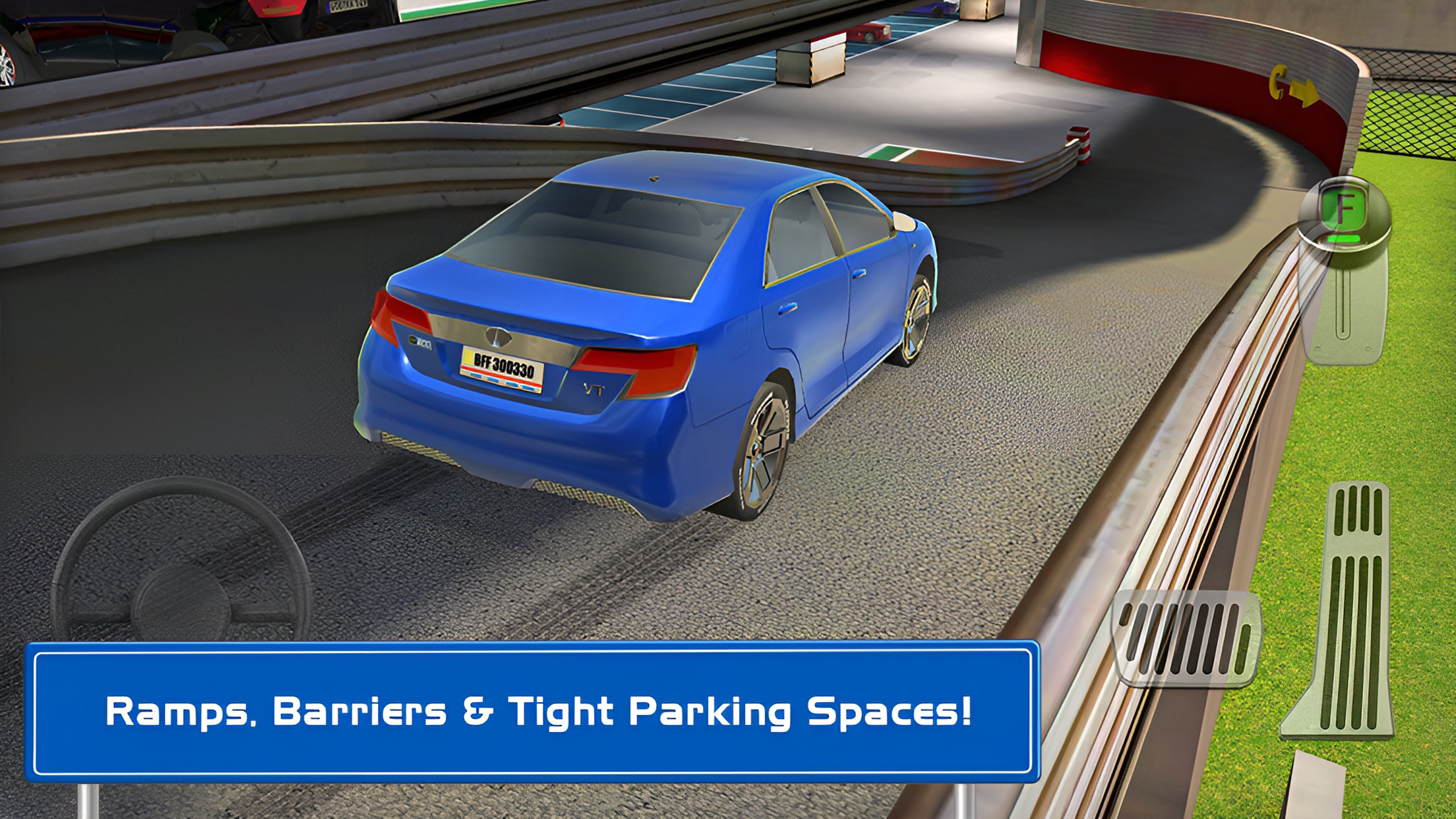 اسکرین شات 3 بازی Multi Level 7 Car Parking Sim
