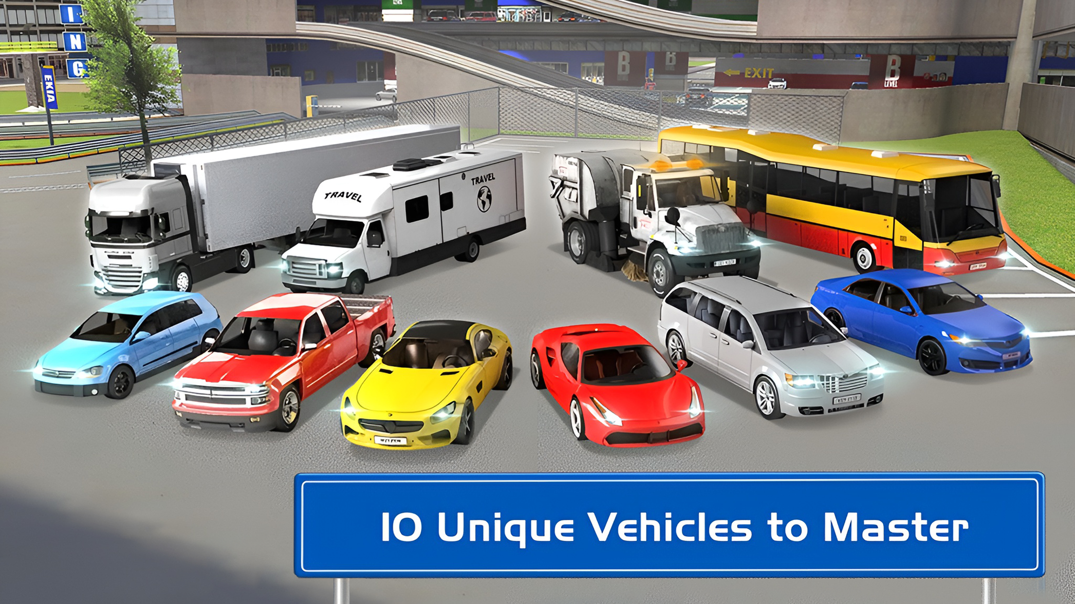اسکرین شات 5 بازی Multi Level 7 Car Parking Sim