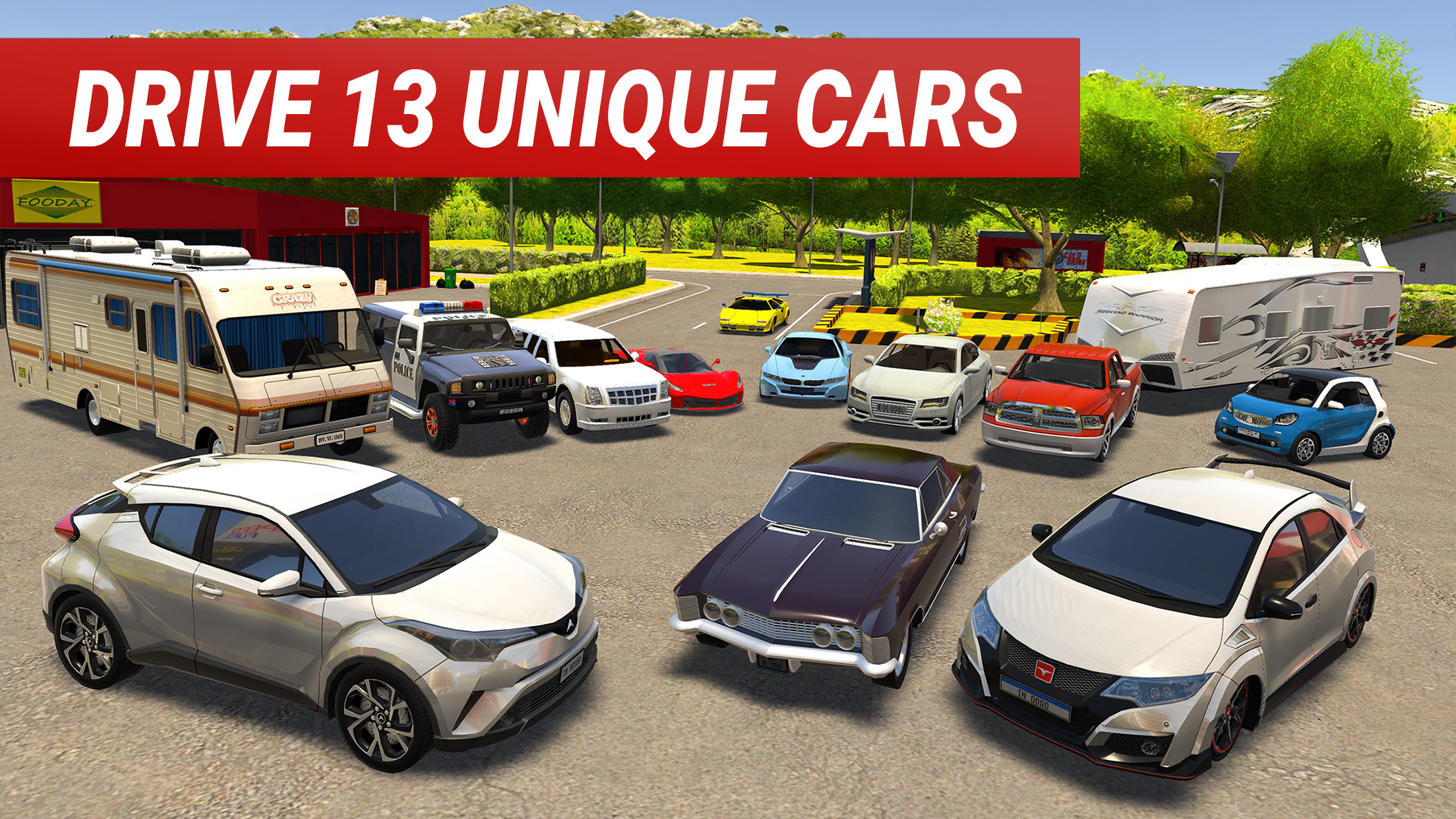 اسکرین شات 5 بازی Roundabout 2: City Driving Sim