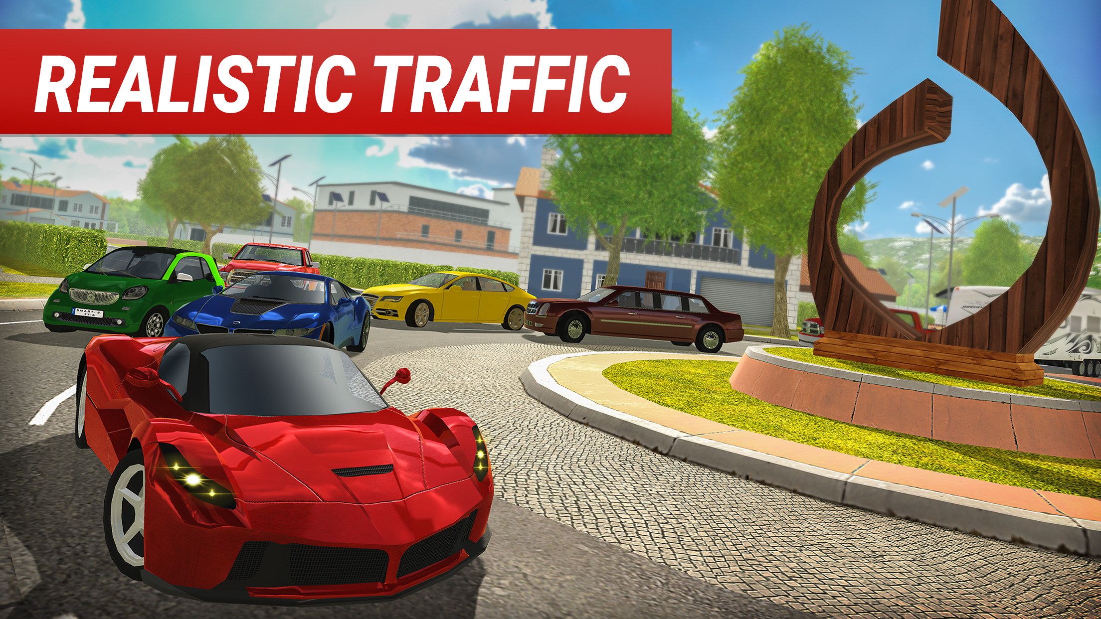 اسکرین شات 1 بازی Roundabout 2: City Driving Sim