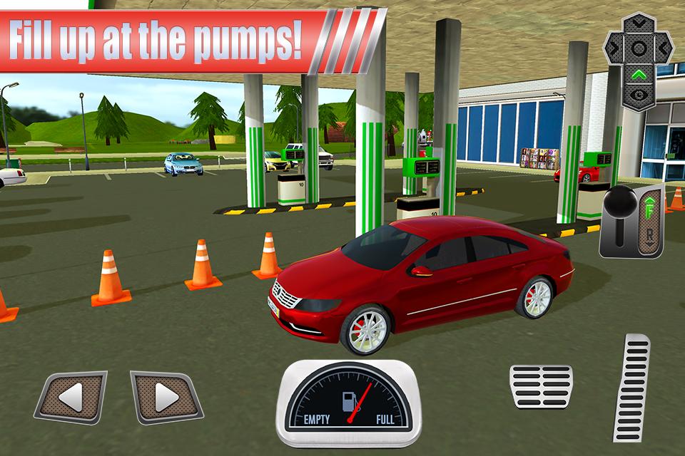اسکرین شات 2 بازی Gas Station: Car Parking Sim