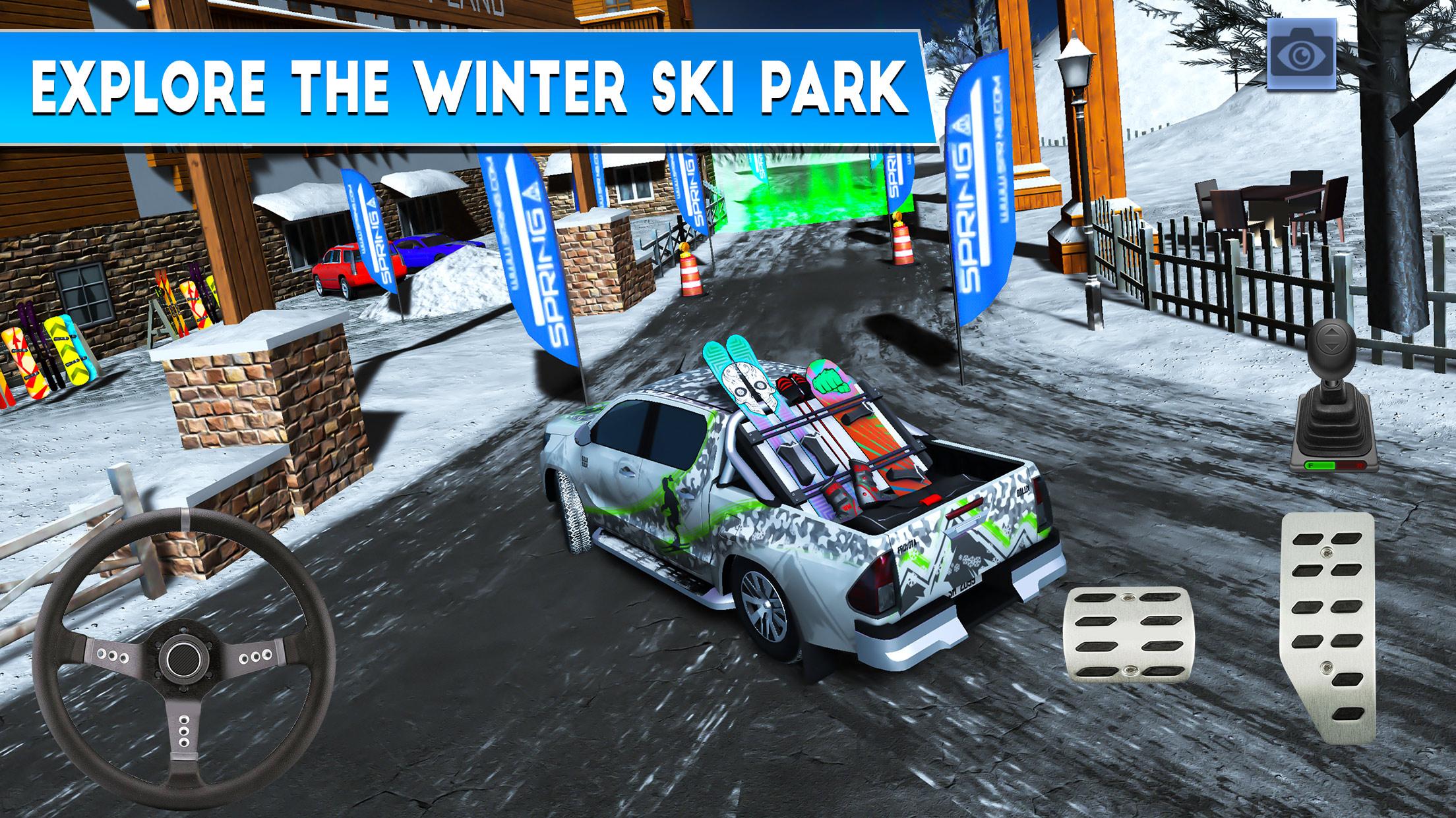 اسکرین شات 2 بازی Winter Ski Park: Snow Driver
