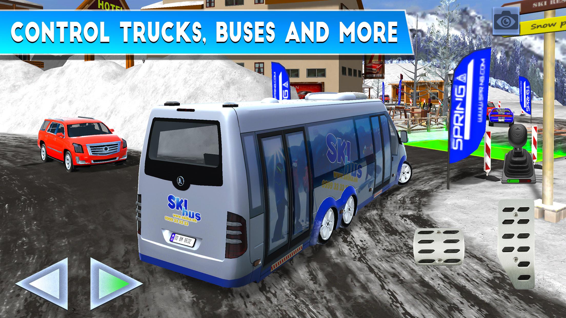 اسکرین شات 4 بازی Winter Ski Park: Snow Driver