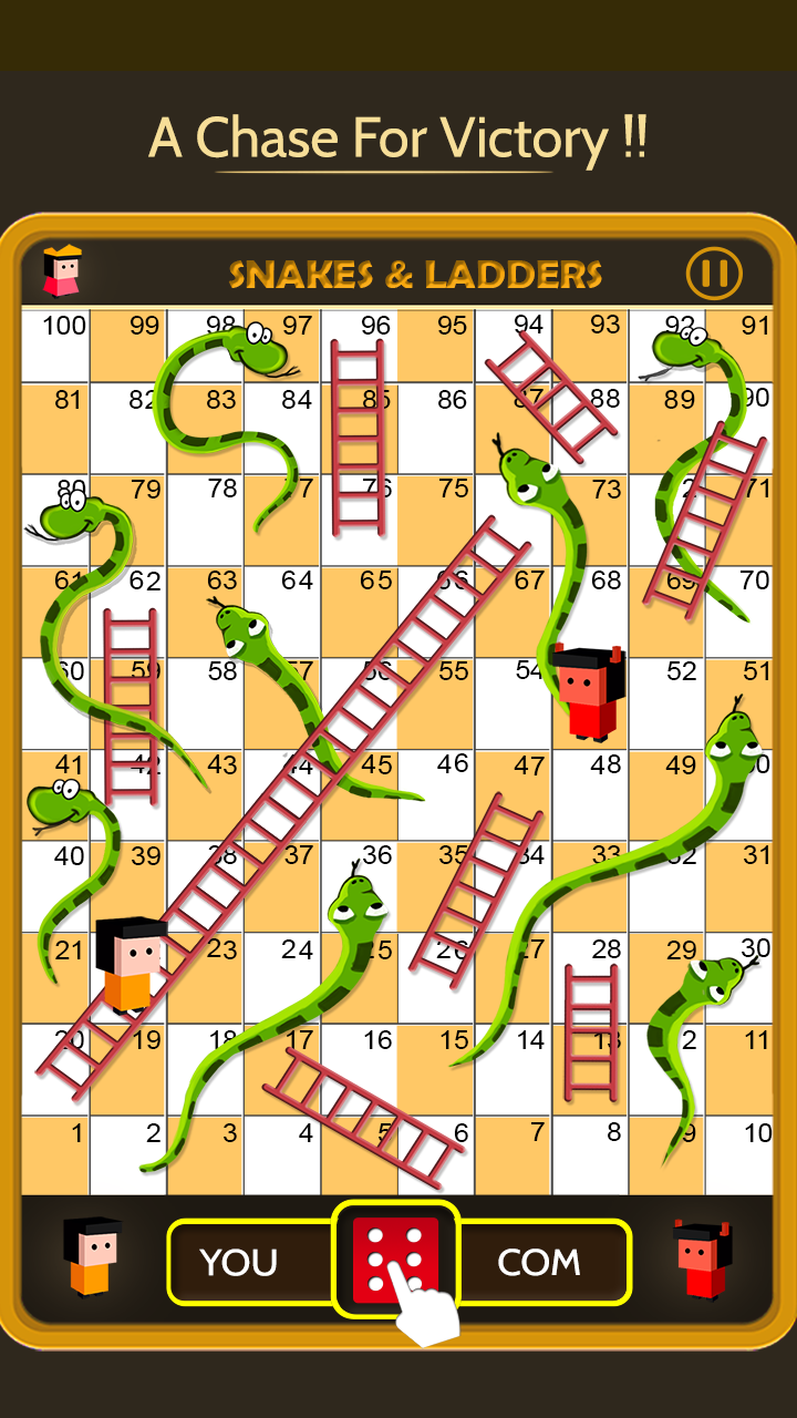 اسکرین شات 2 بازی Snakes & Ladders: Online Dice!