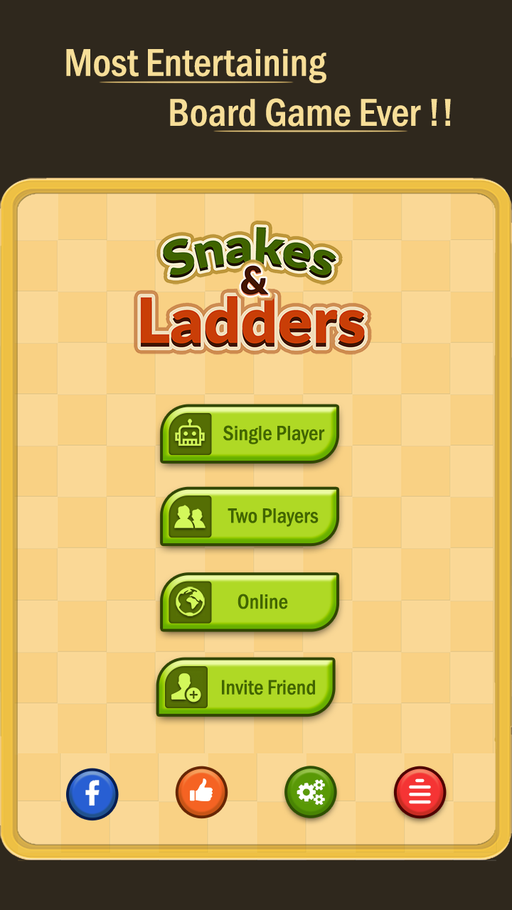 اسکرین شات 1 بازی Snakes & Ladders: Online Dice!