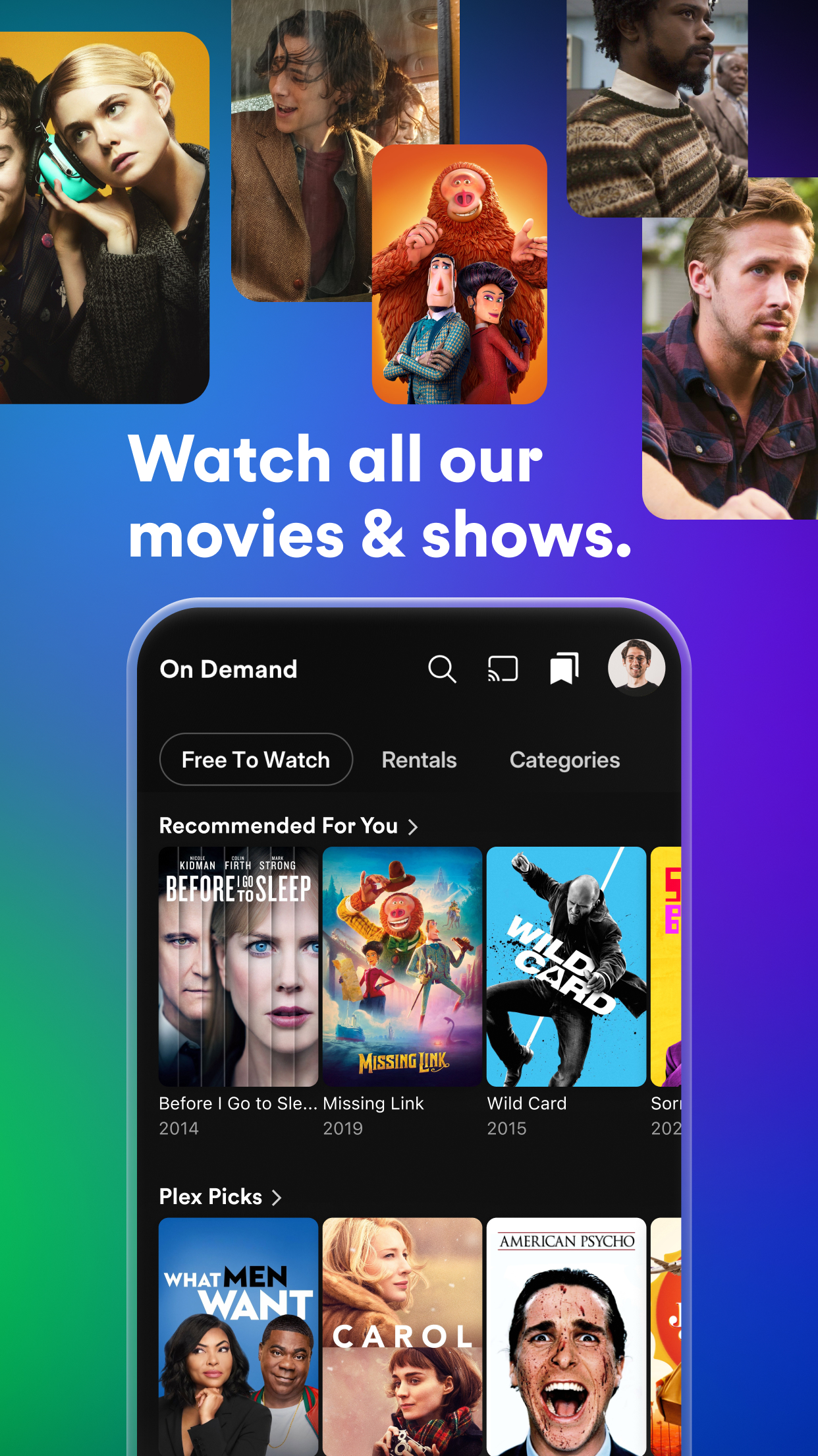 اسکرین شات 7 برنامه Plex: Stream Movies & TV