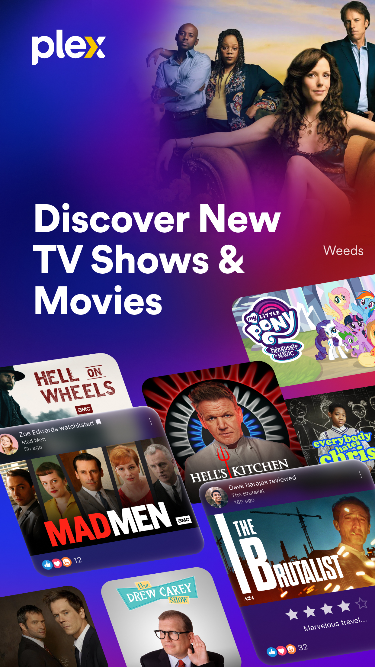 اسکرین شات 1 برنامه Plex: Stream Movies & TV