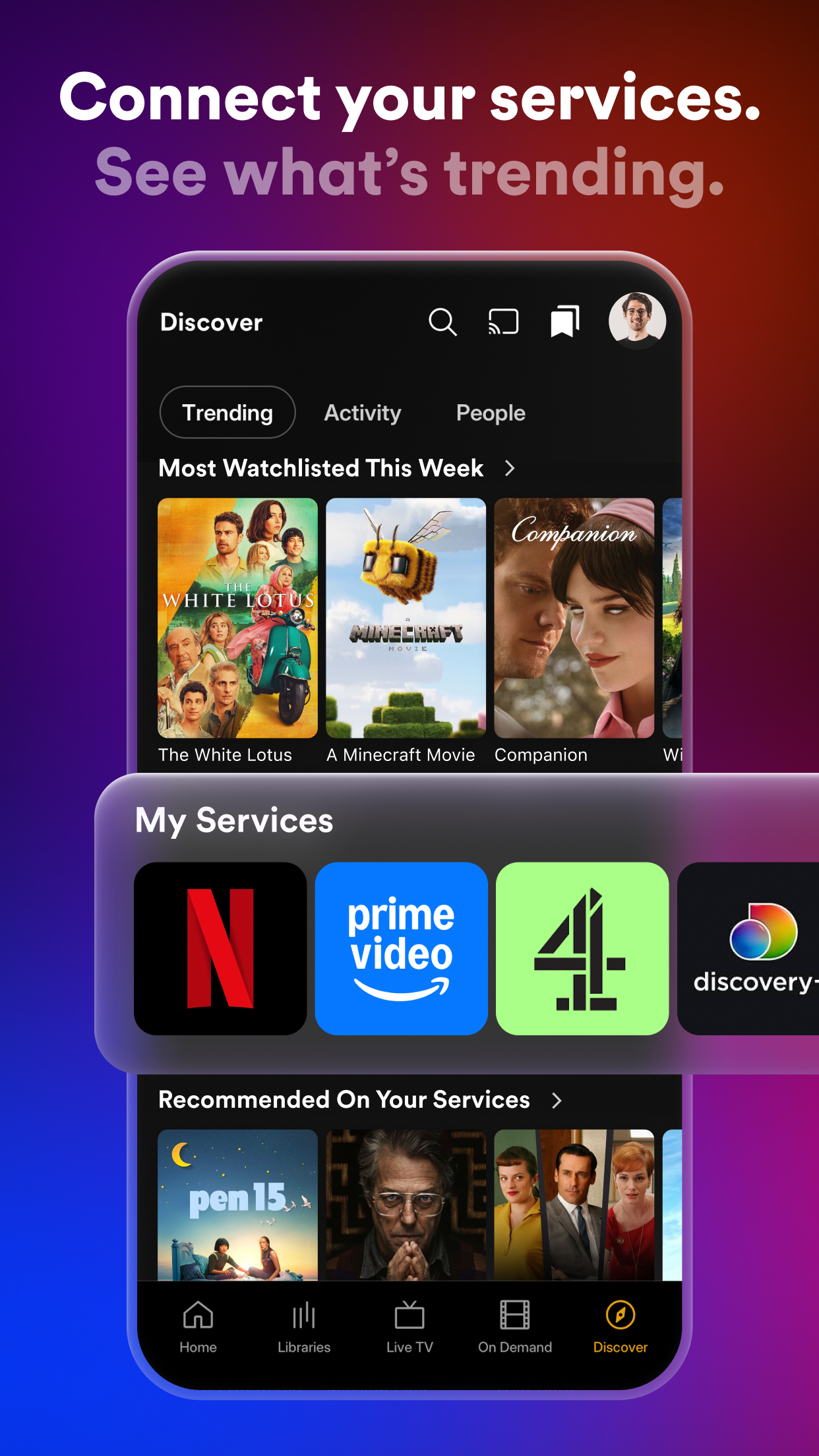 اسکرین شات 4 برنامه Plex: Stream Movies & TV